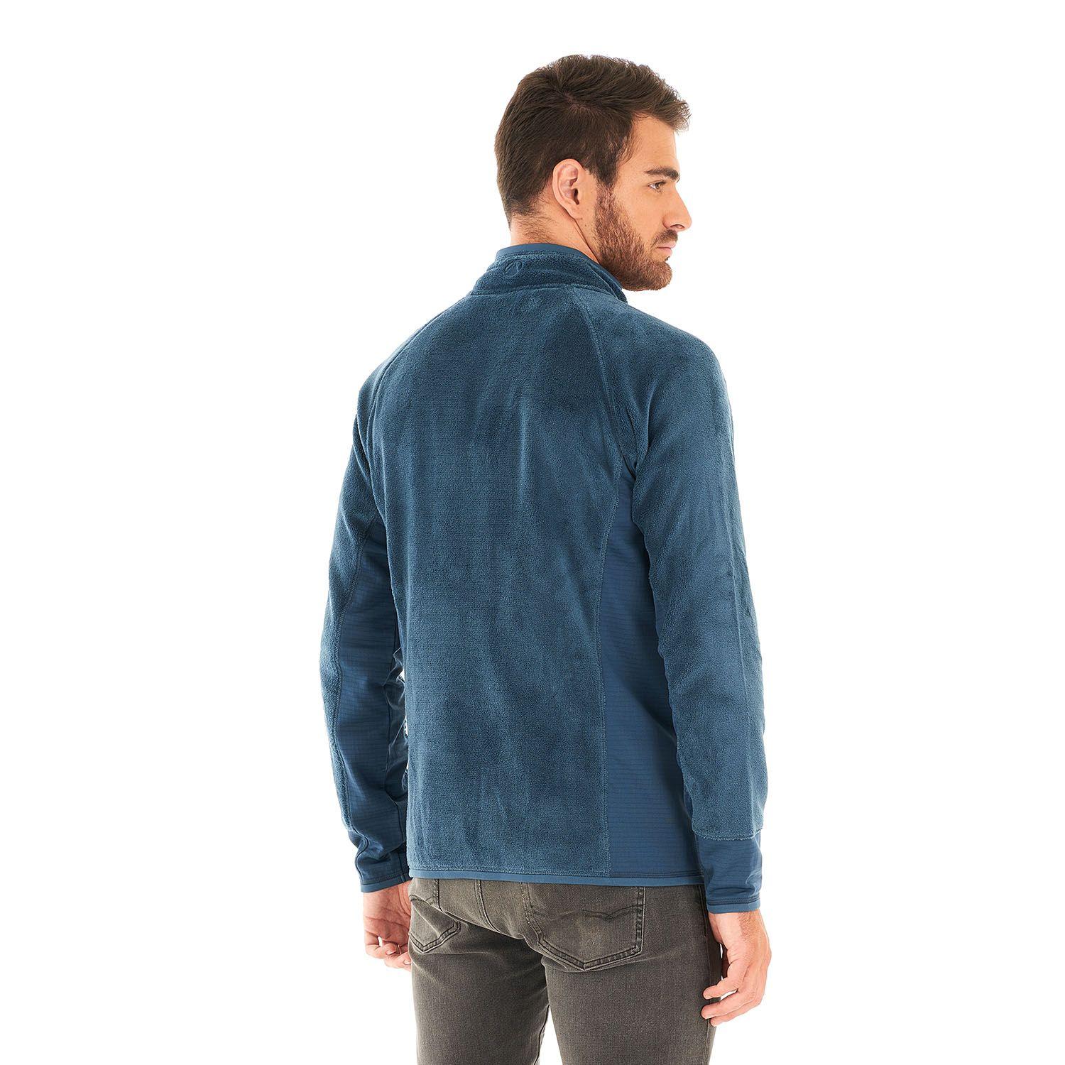 Poleron Hombre Numan Shaggy-Pro Jacket Azul Lippi I21-4
