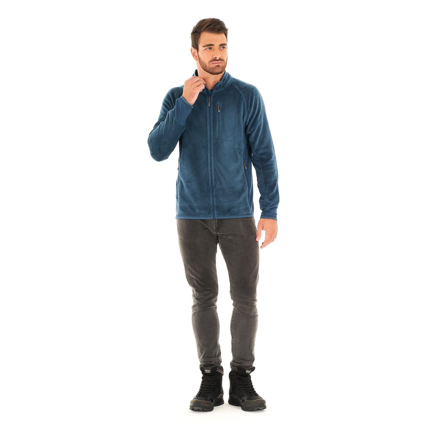 Poleron Hombre Numan Shaggy-Pro Jacket Azul Lippi I21-8