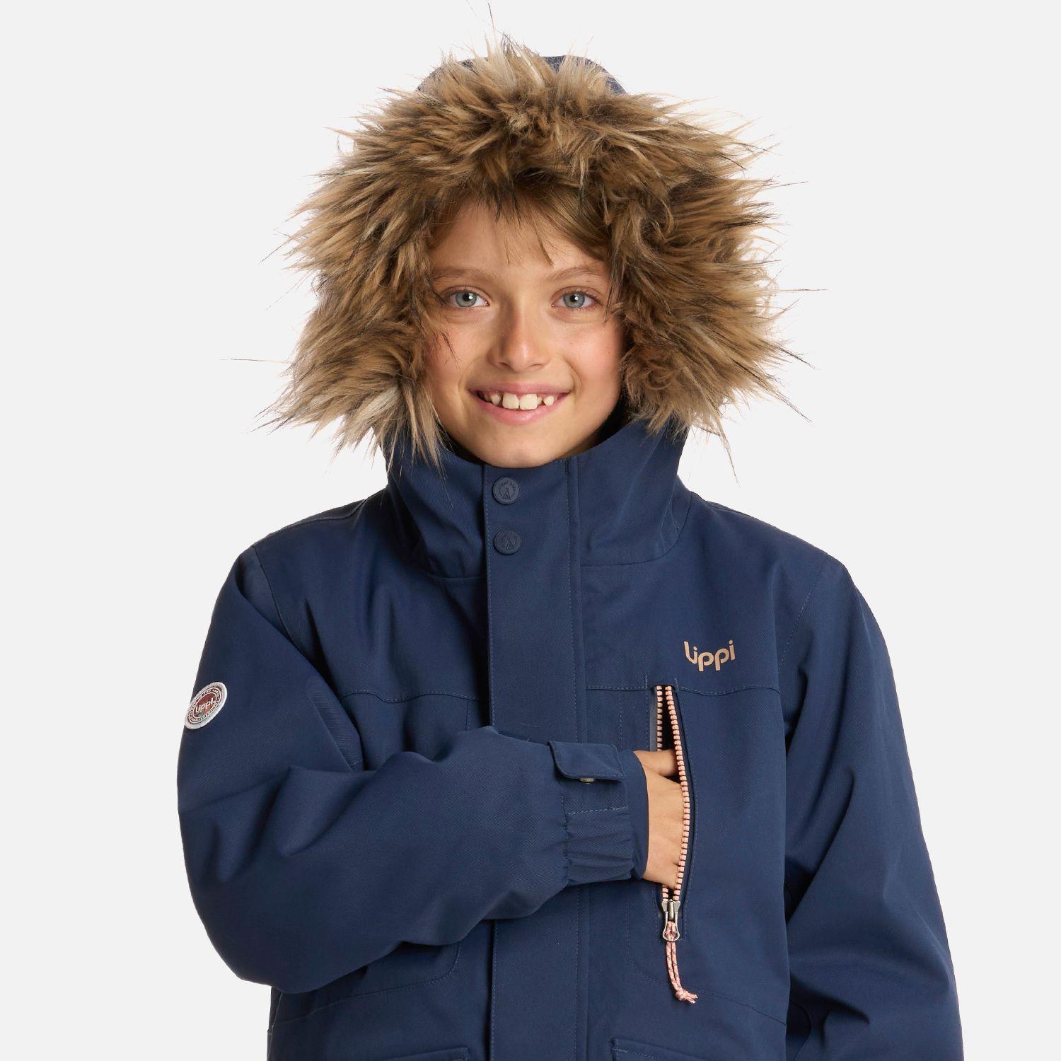 Chaqueta Niña Roble B-Dry Hoody Azul Marino Lippi I25-3