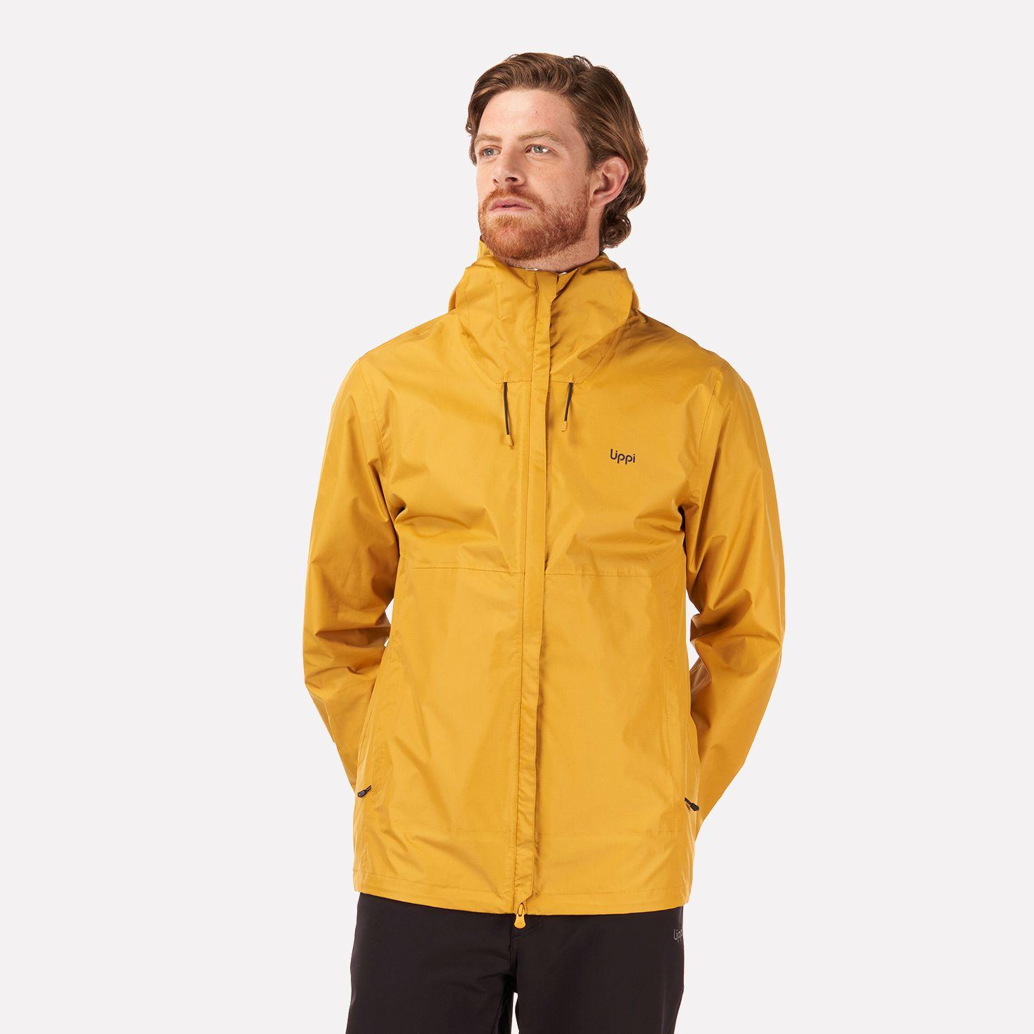 Chaqueta Hombre Shield B-Dry Hoody Jacket Mostaza Lippi-1