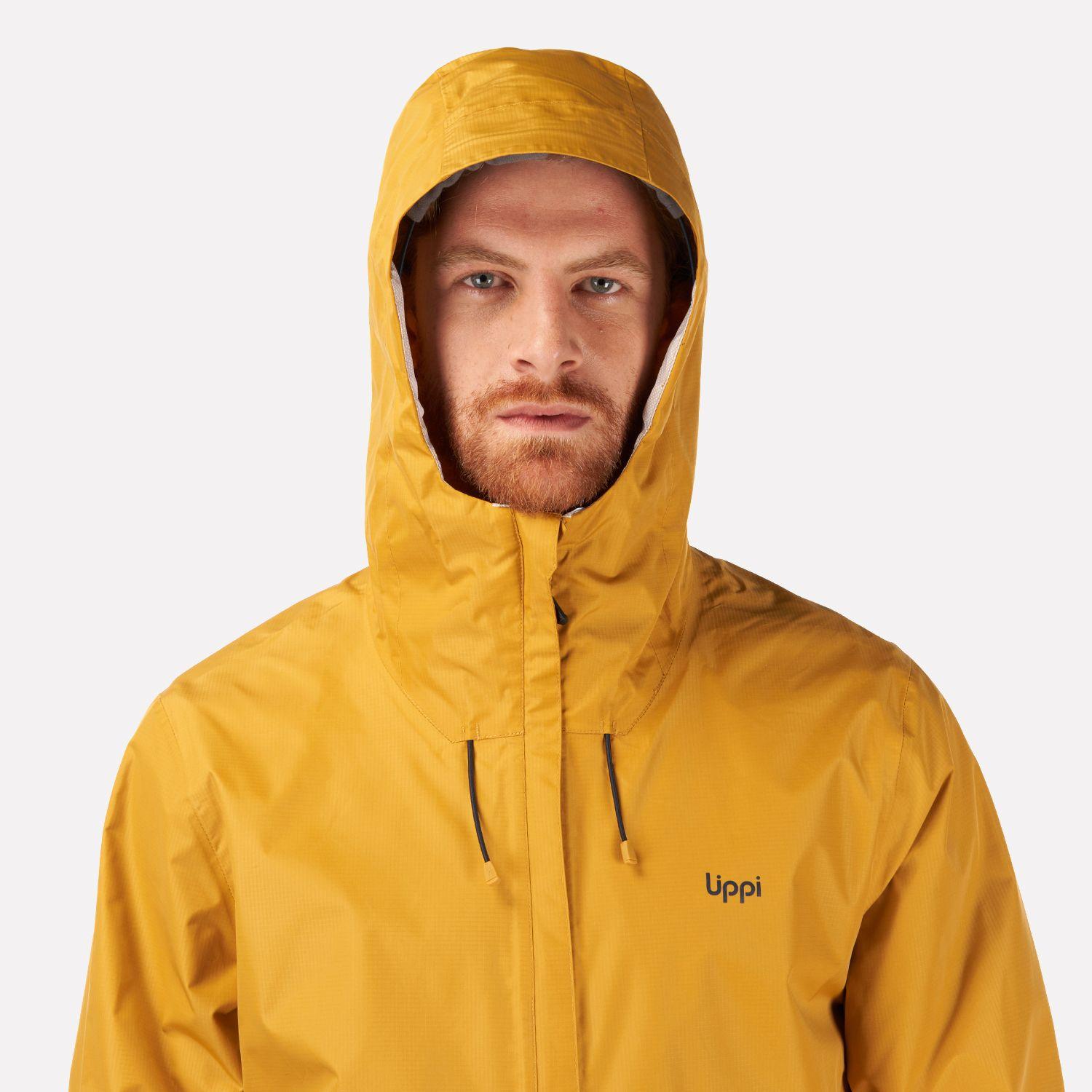 Chaqueta Hombre Shield B-Dry Hoody Jacket Mostaza Lippi-3