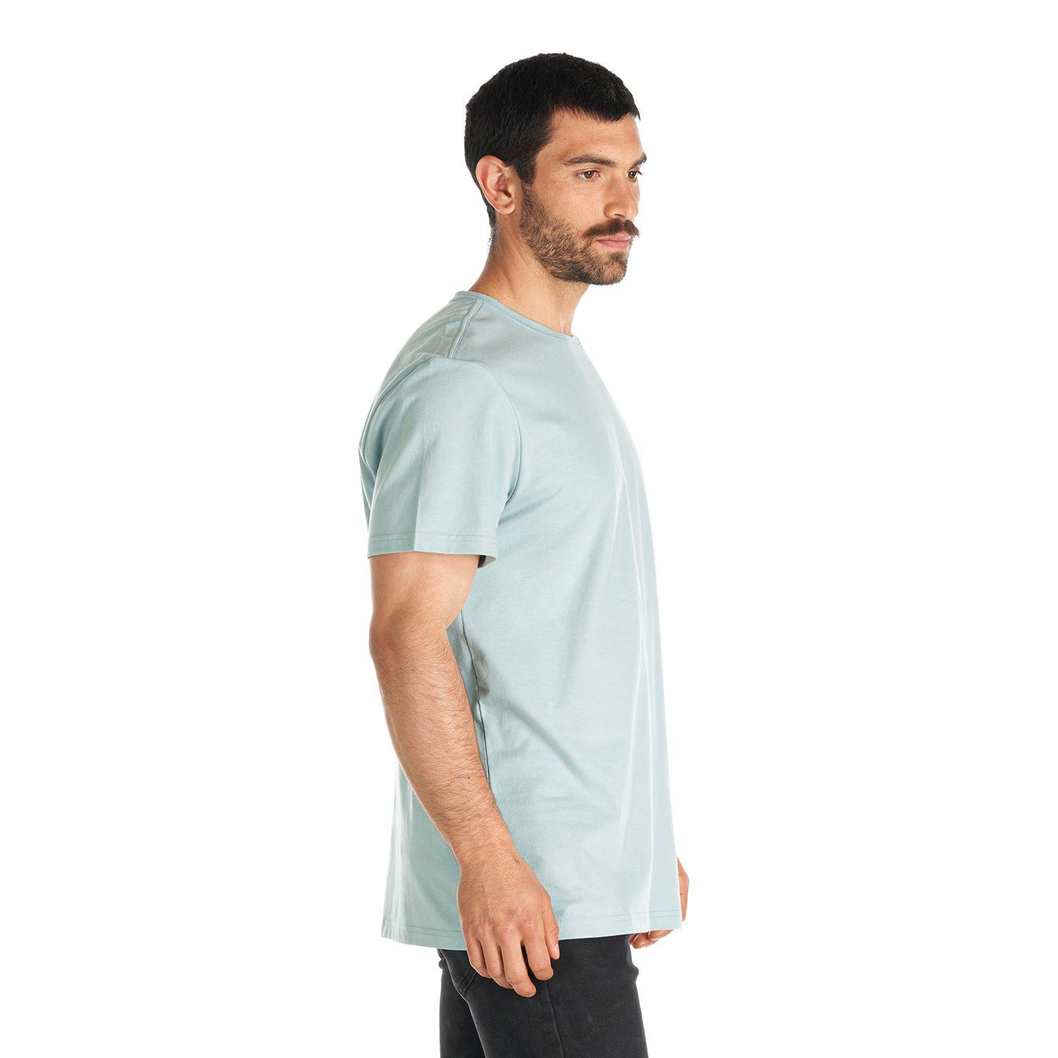 Polera Hombre Sol naciente Celeste Haka Honu-3
