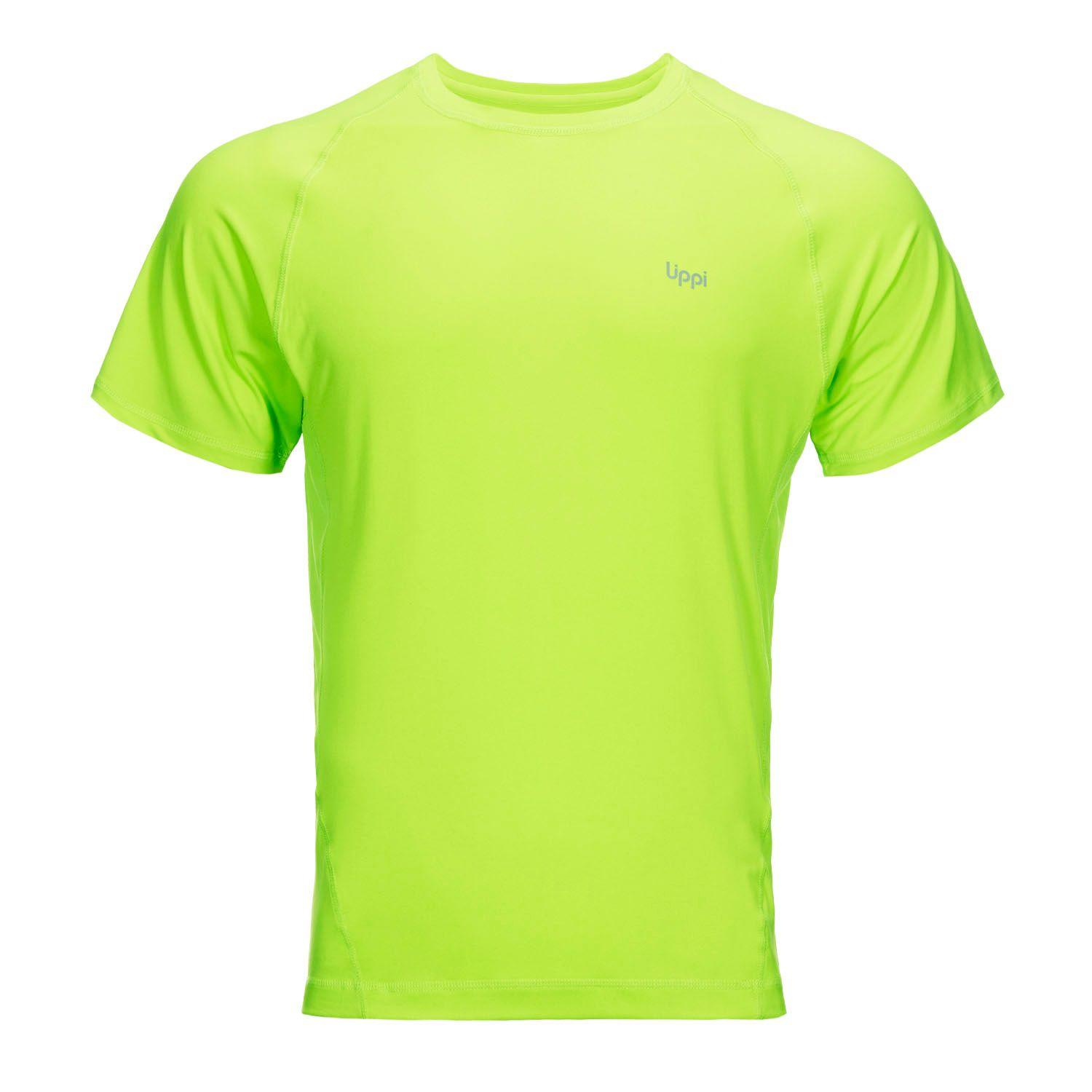 Polera Hombre Fury T-Shirt Verde Neon Lippi-0