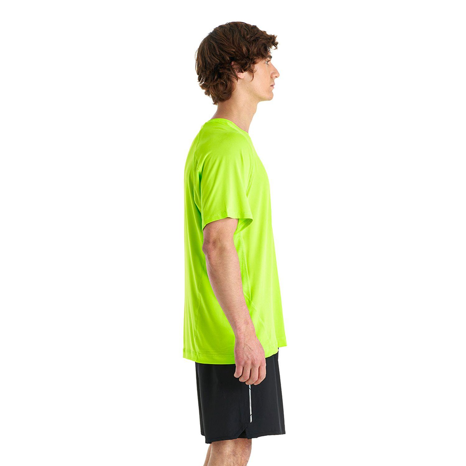 Polera Hombre Fury T-Shirt Verde Neon Lippi-3