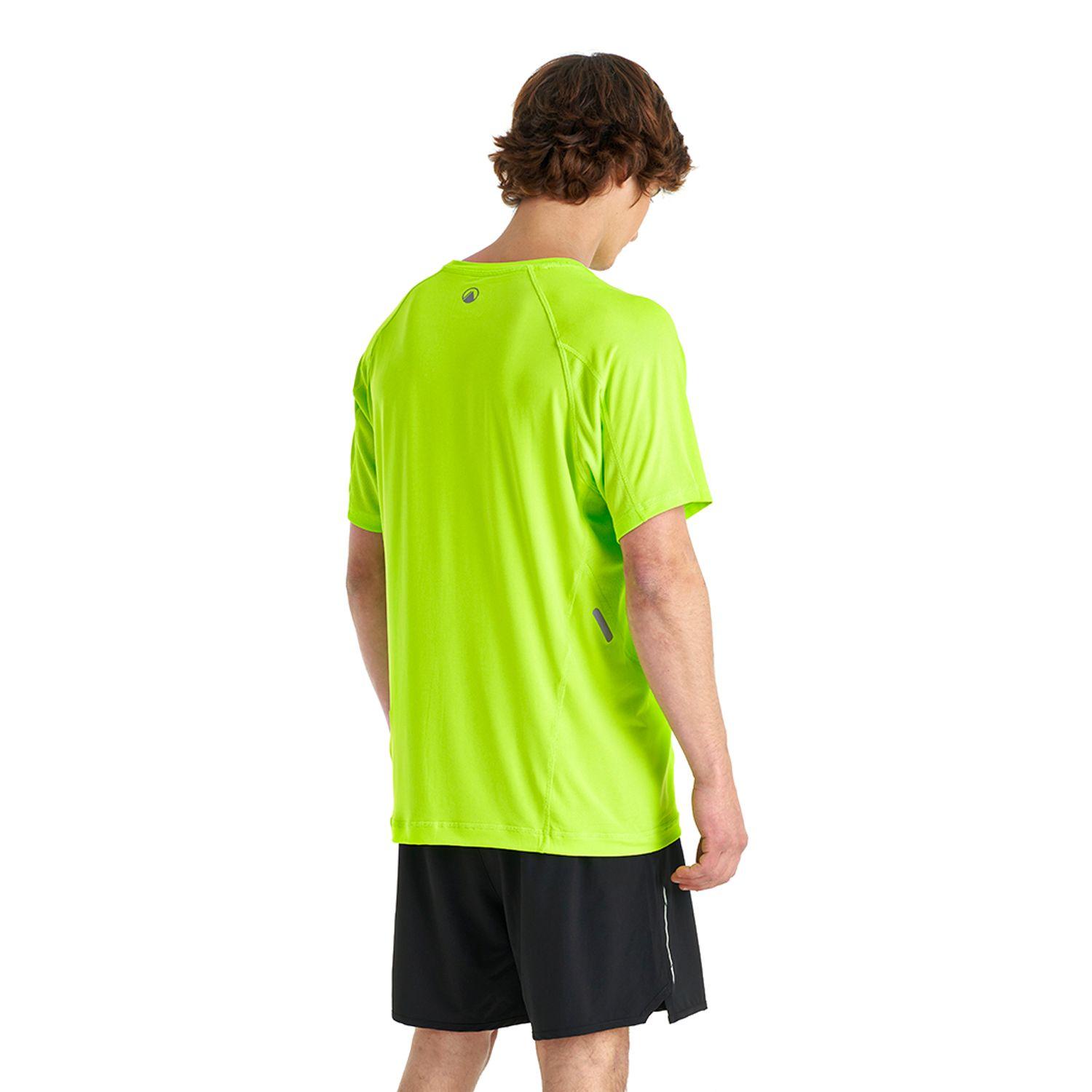 Polera Hombre Fury T-Shirt Verde Neon Lippi-4