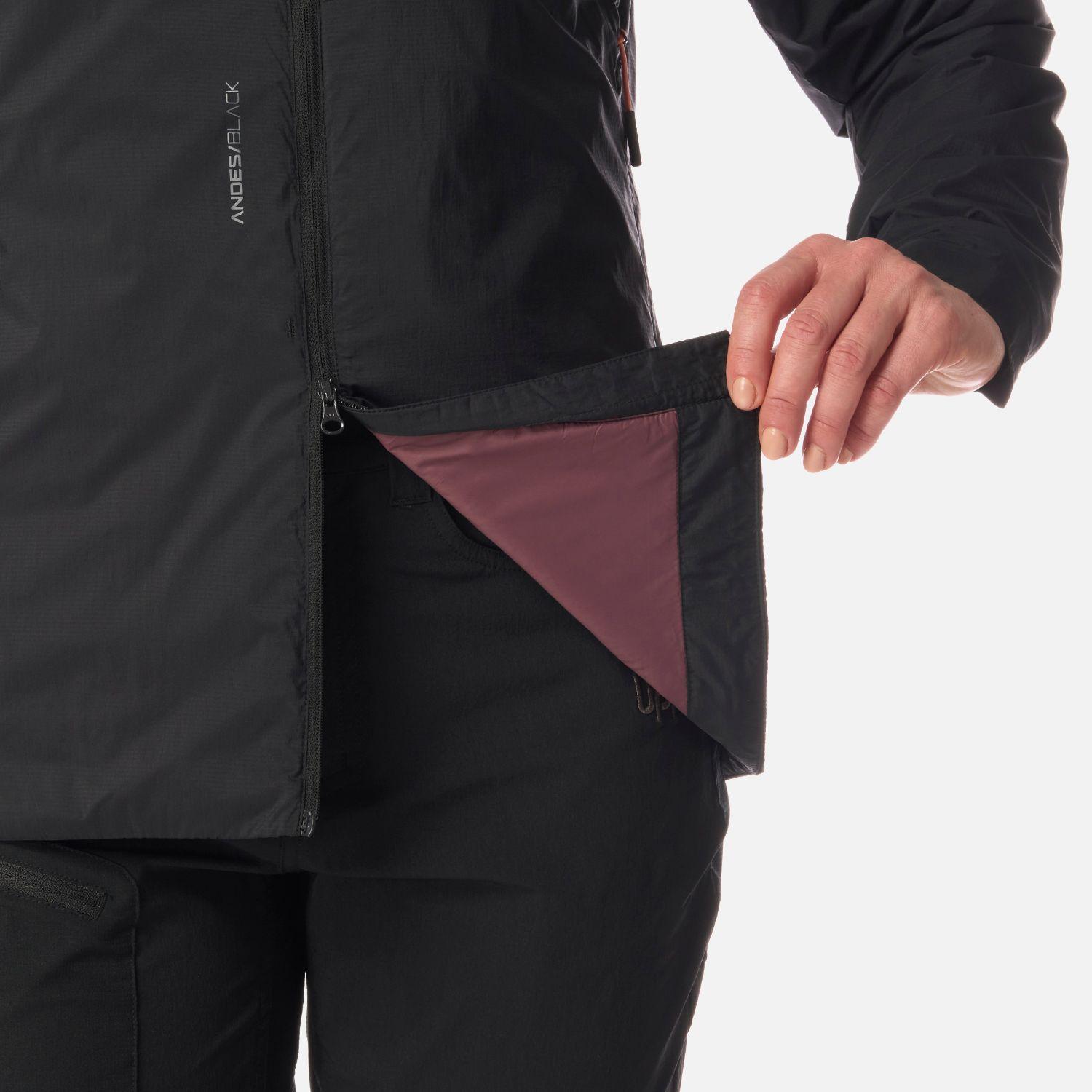 Chaqueta Mujer Spry Steam-Pro Hoody Jacket Negro Lippi I26-7