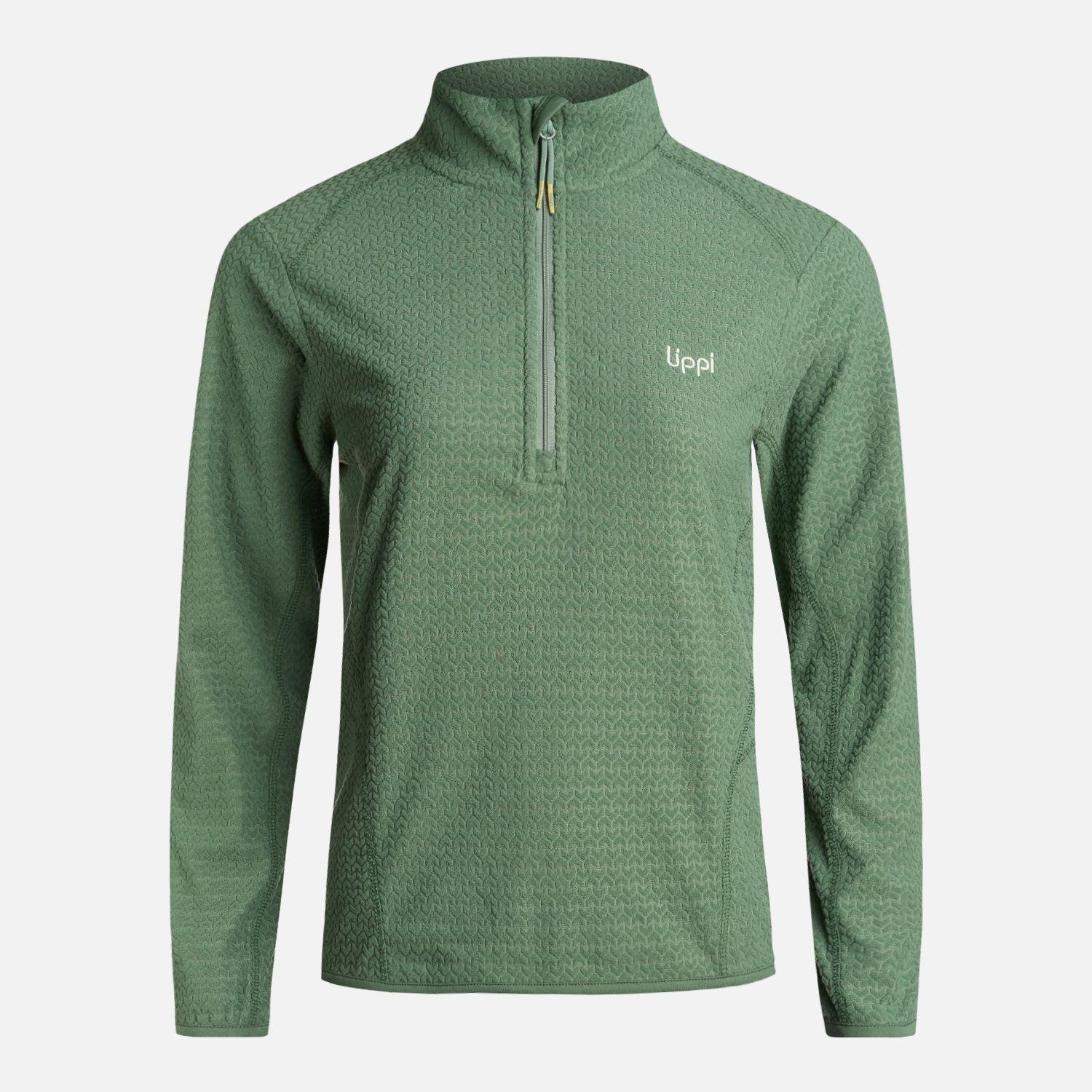 Polerón Teen Girl Mild Nano-F 14 Zip Jade Oscuro Lippi V25-5