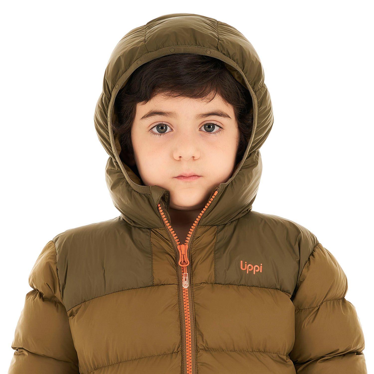 Chaqueta Niño All Winter Steam-Pro Hoody Jacket Oliva Oscuro Lippi-6