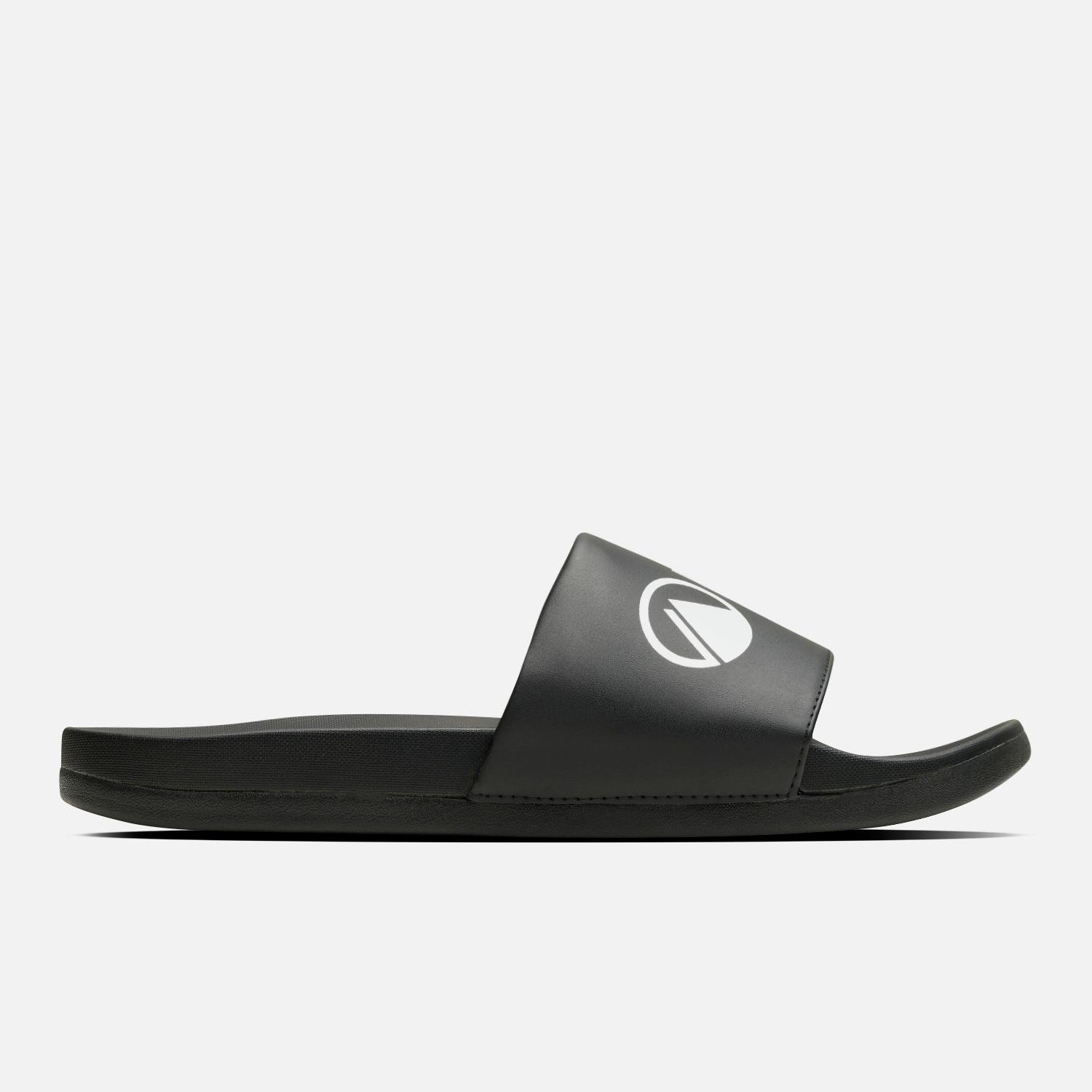 Sandalia Mujer Insigne Slide Negro Beige Lippi-0