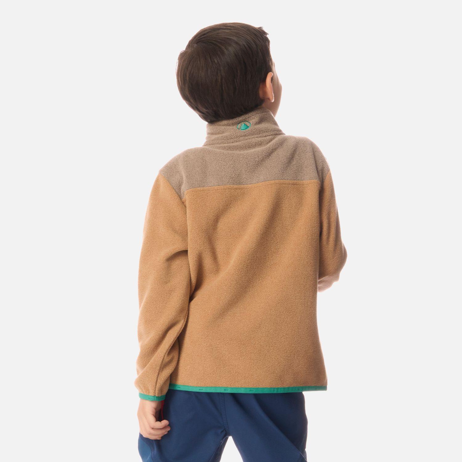 Polar Niño Forest 1/4 Zip Sweatshirt Cafe Claro Lippi I26-2