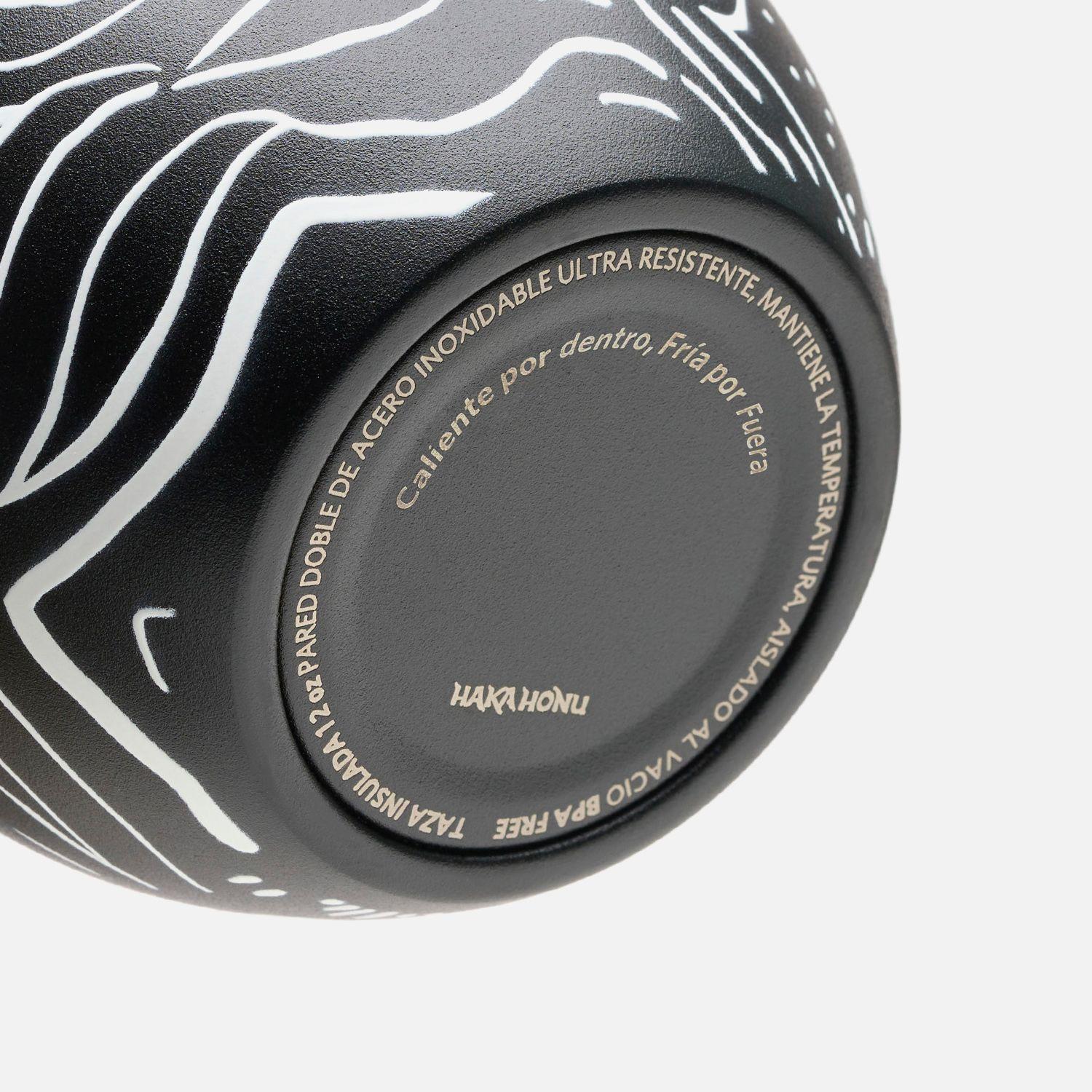 Tazón El Taza 350 ML Negro Haka Honu I25-2