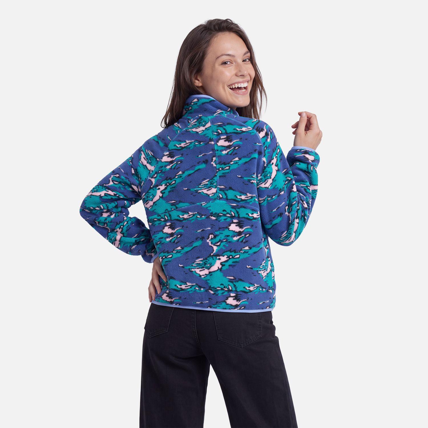 Polar Mujer Fogon Print Turquesa Haka Honu V27-2