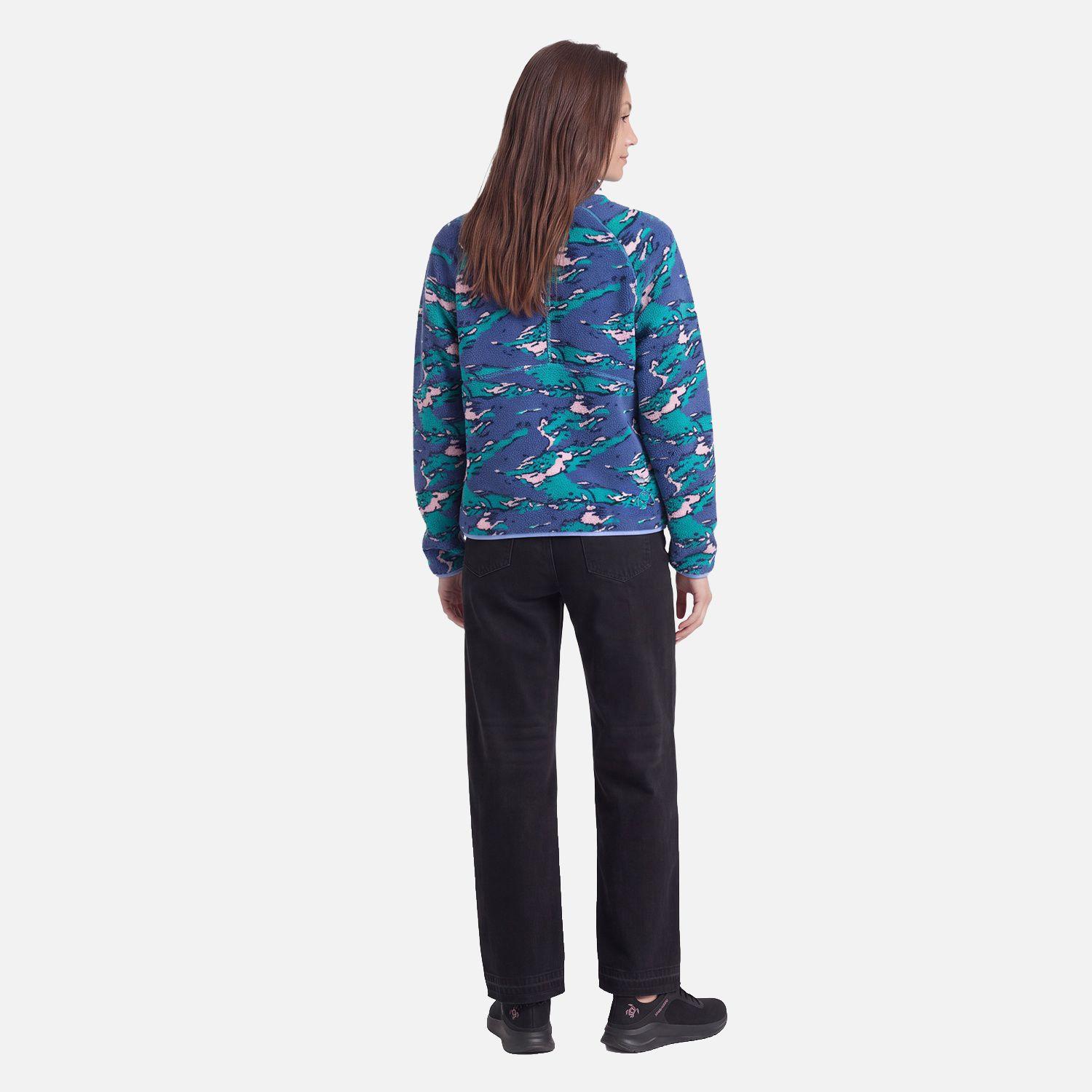 Polar Mujer Fogon Print Turquesa Haka Honu V27-3