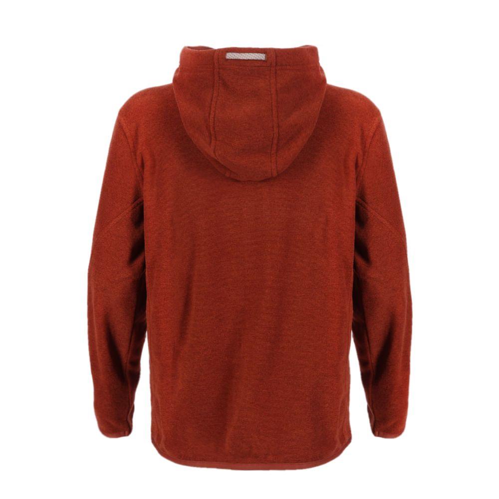 Poleron Niño Stripes Nano-F Full Zip Terracota Lippi I18-1