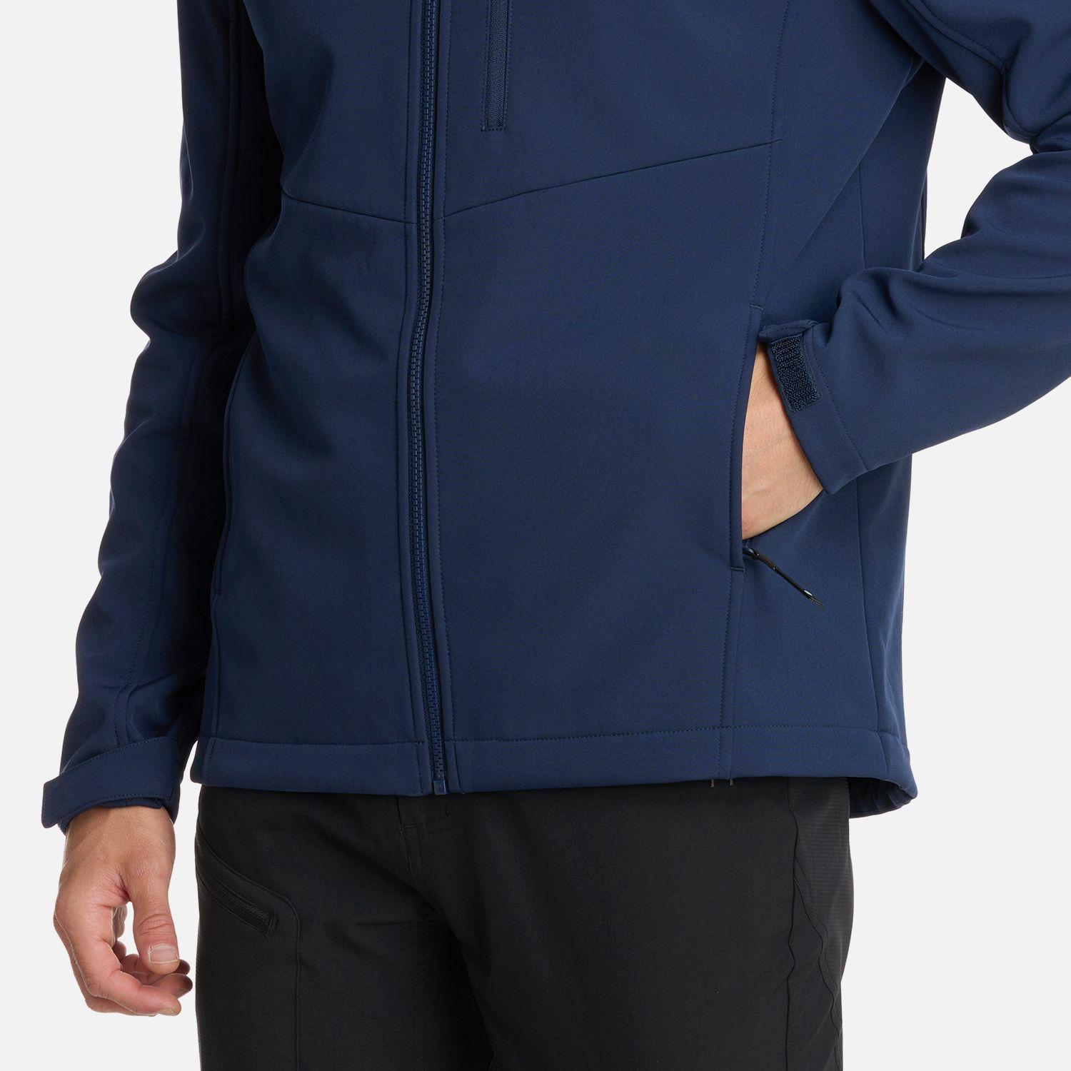 Chaqueta Hombre Macaya Softshell Hoody Azul Marino Lippi I25-5