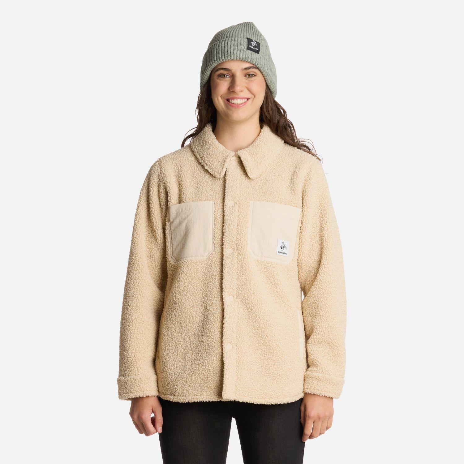 Chaqueta Mujer Leñadora Crema Haka Honu I25-0