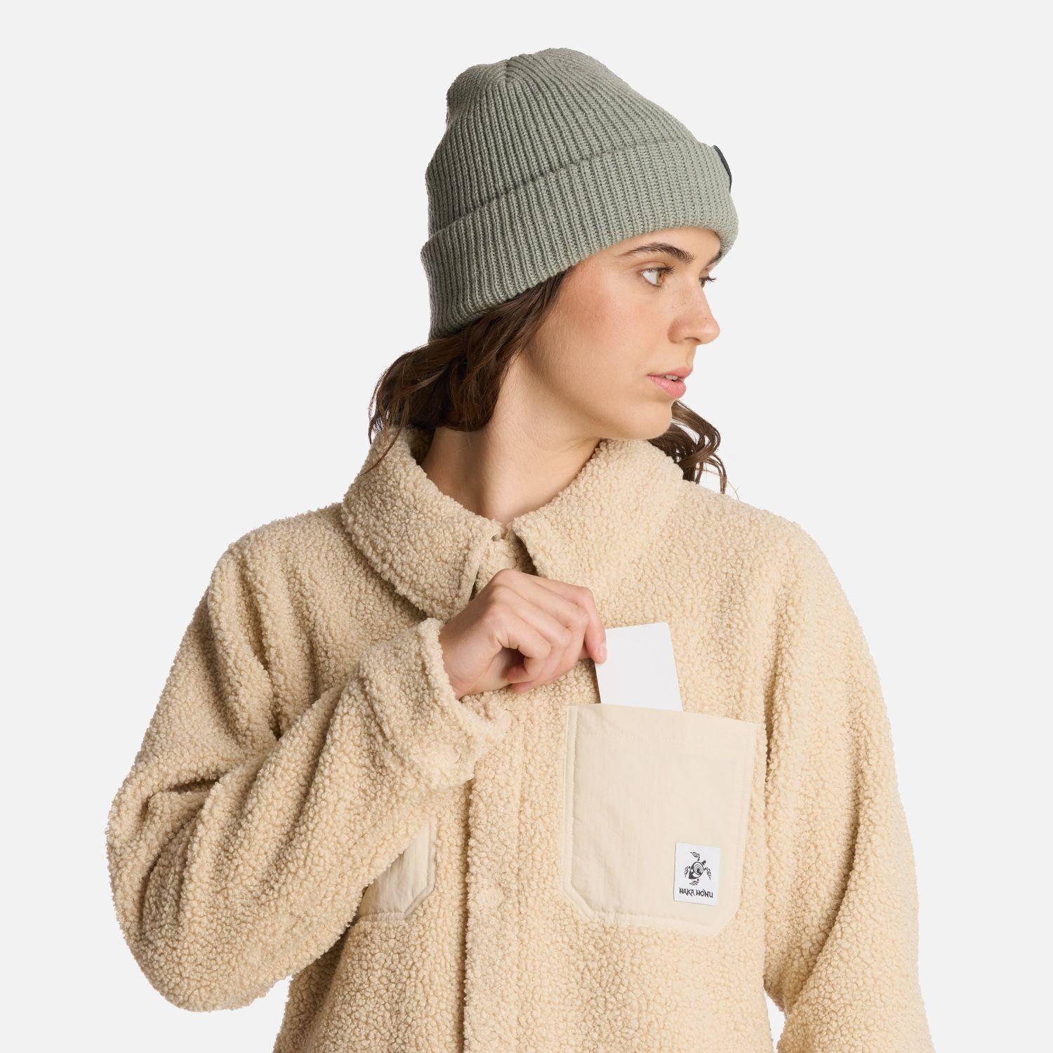 Chaqueta Mujer Leñadora Crema Haka Honu I25-3