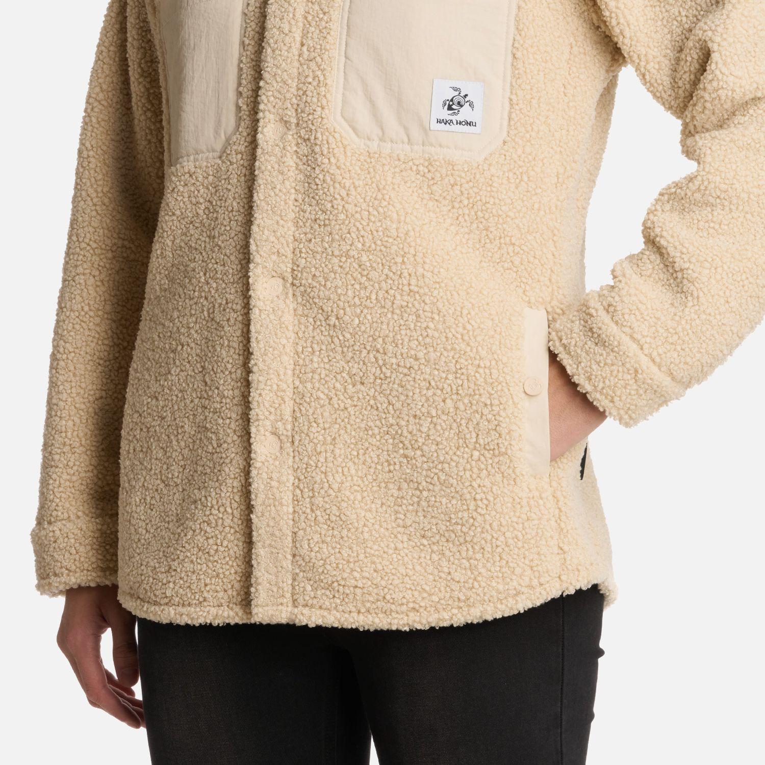 Chaqueta Mujer Leñadora Crema Haka Honu I25-4