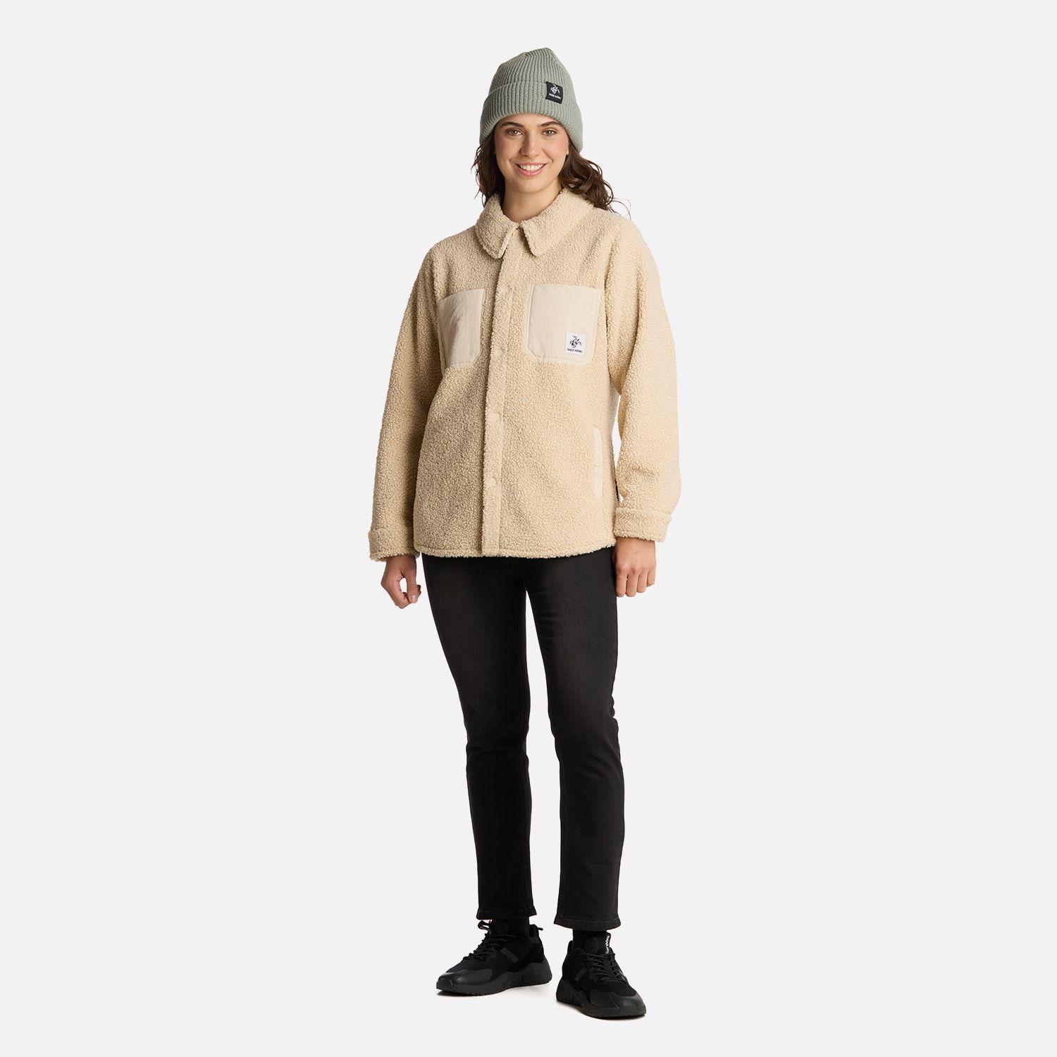 Chaqueta Mujer Leñadora Crema Haka Honu I25-5