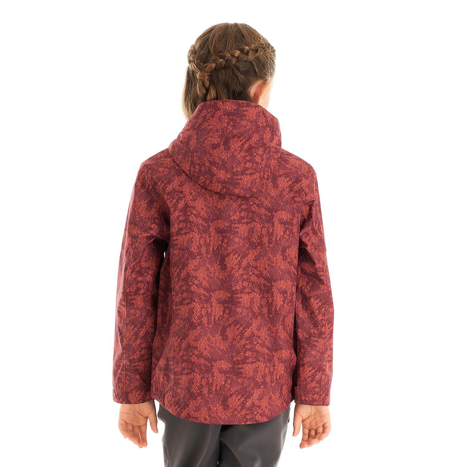 Chaqueta Niña Blizzard B-Dry Hoody Jacket Print Frambuesa Oscuro Lippi-5