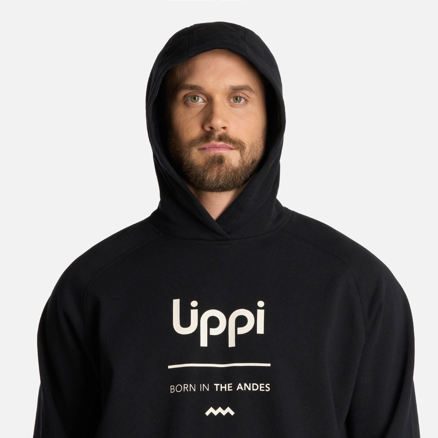 Polerón Hombre Insigne Sweatshirt Front Negro Lippi I25-3