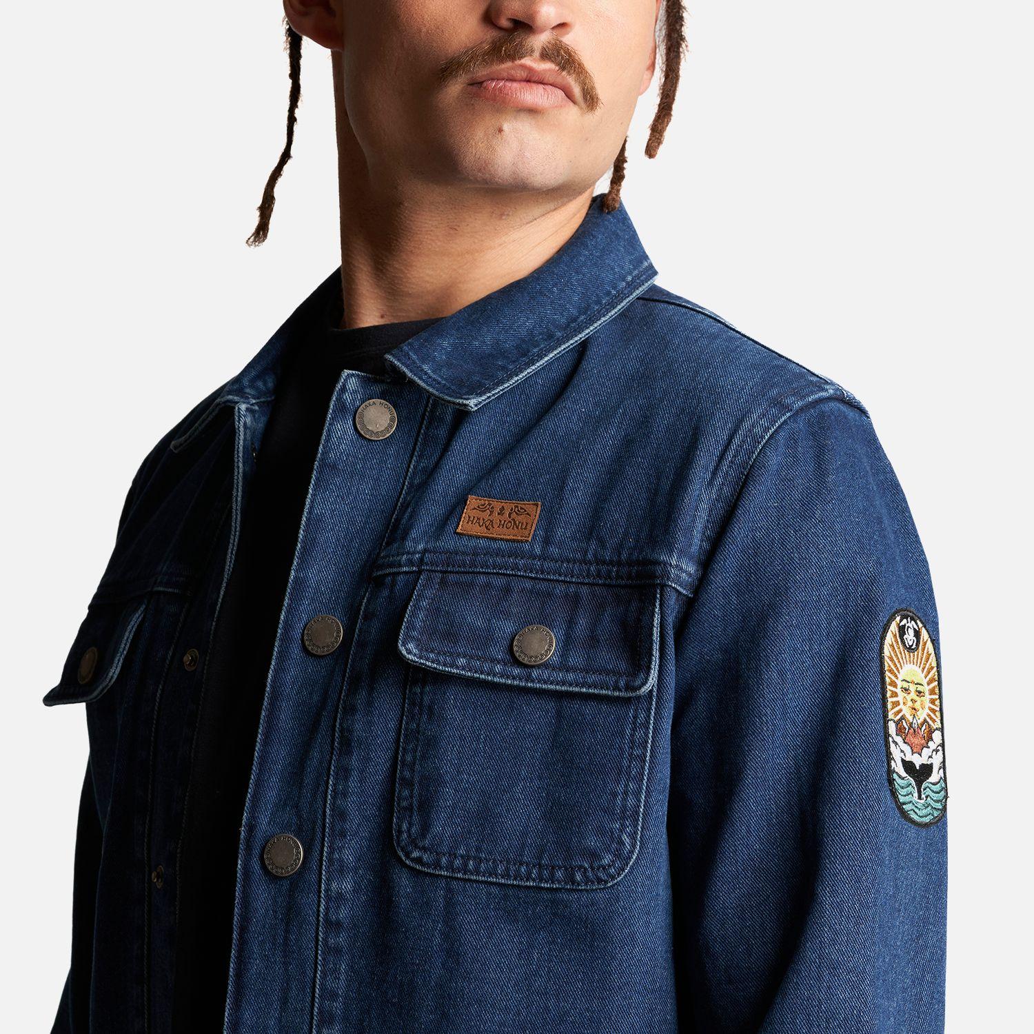 Chaqueta Hombre James Jeans Azul Haka Honu V23-4