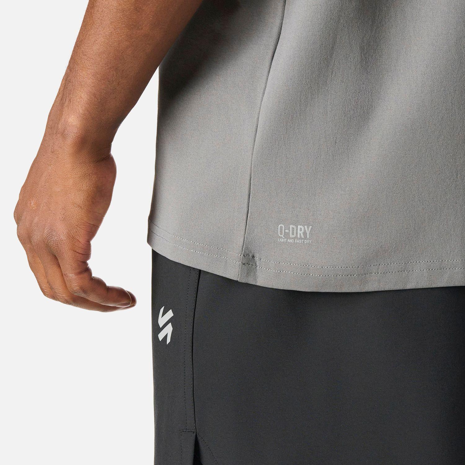 Polera Hombre Tempo T-Shirt Gris Medio Vulcano-5