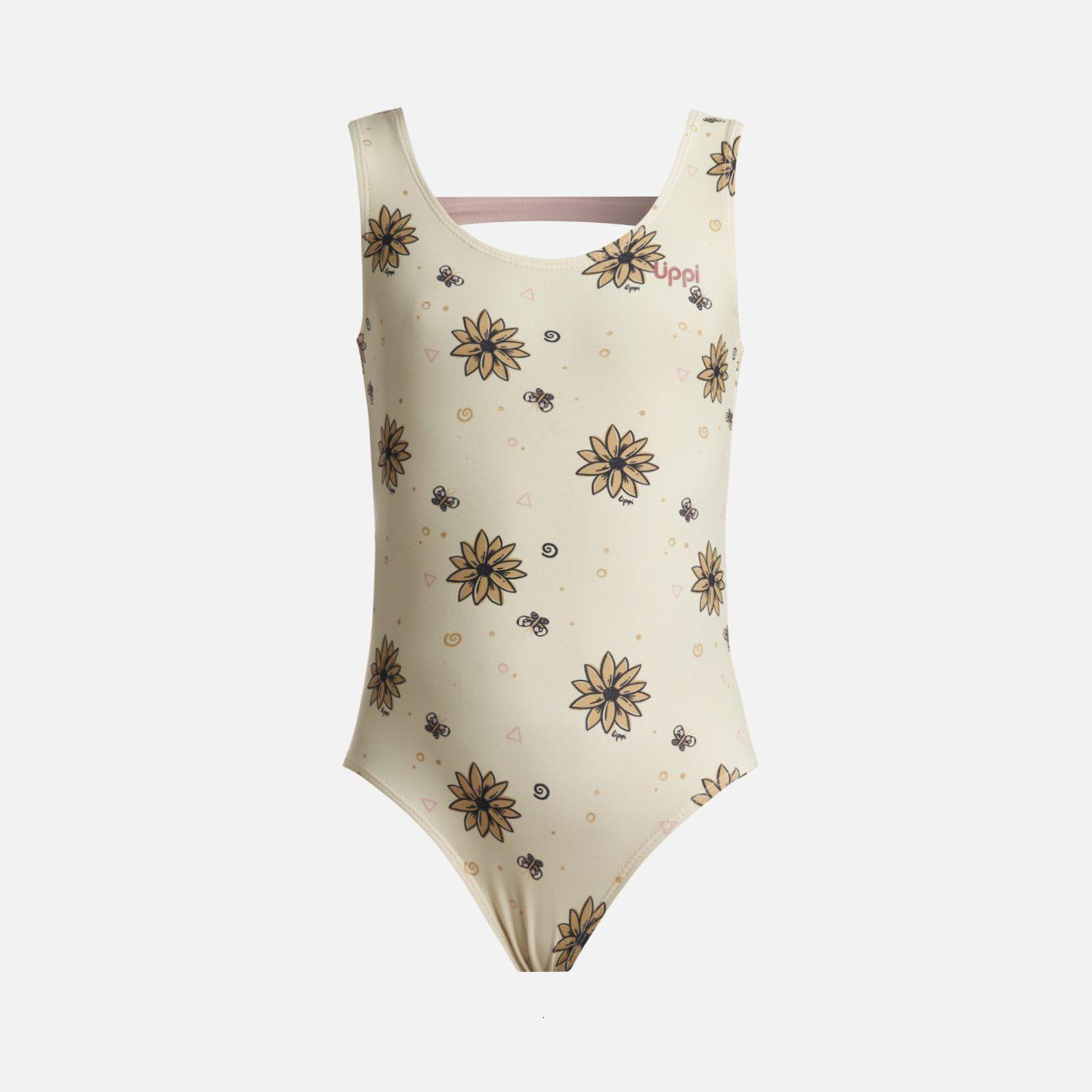 Traje de Baño Niña Pipa Swimwear Beige Lippi-0