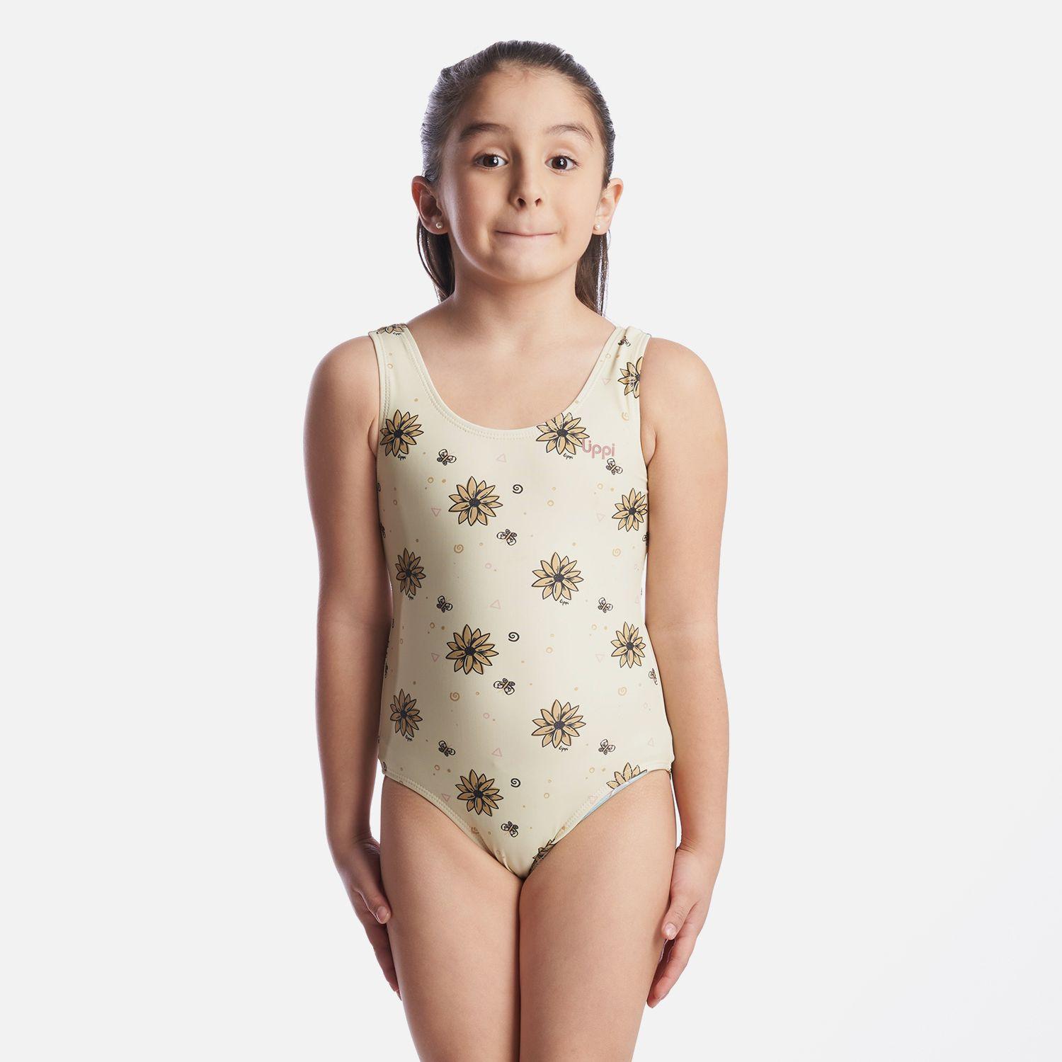 Traje de Baño Niña Pipa Swimwear Beige Lippi-1