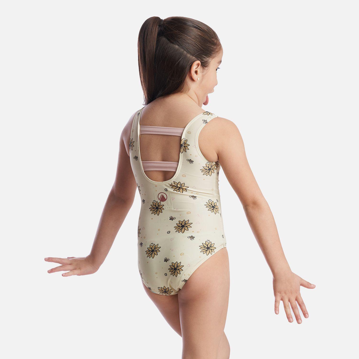 Traje de Baño Niña Pipa Swimwear Beige Lippi-2