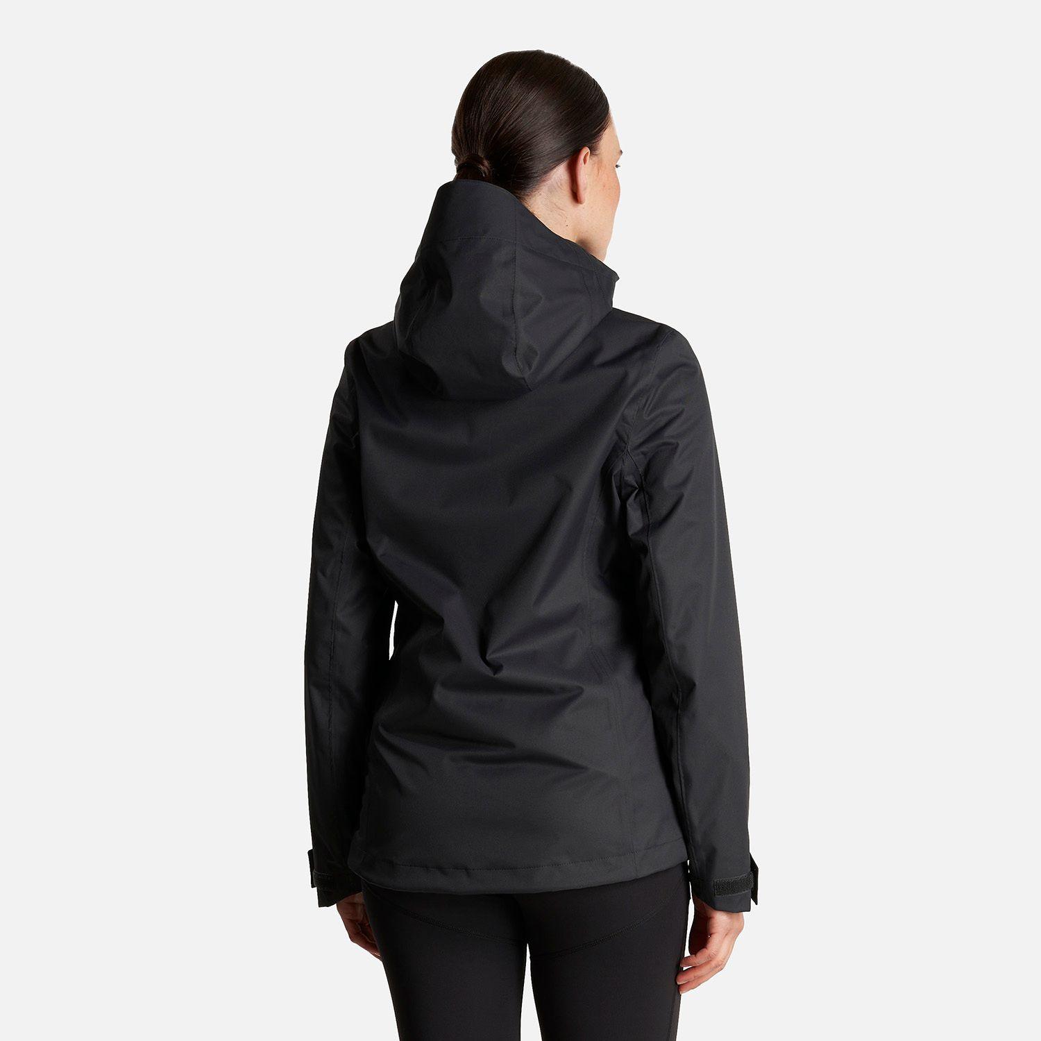Chaqueta Mujer Tres Cruces Fusion-3 Hoody Jacket Negro Negro Lippi I23-4