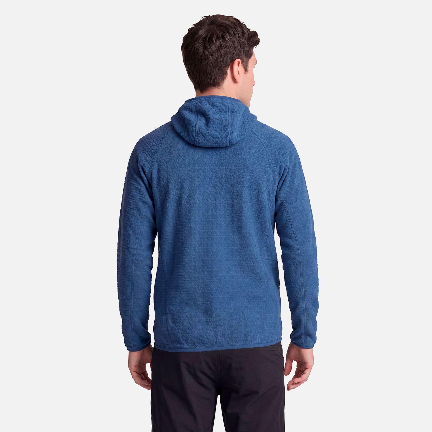 Polerón Hombre Jacaranda Nano-F Full Zip Hoody Azul Oscuro Lippi V27-1