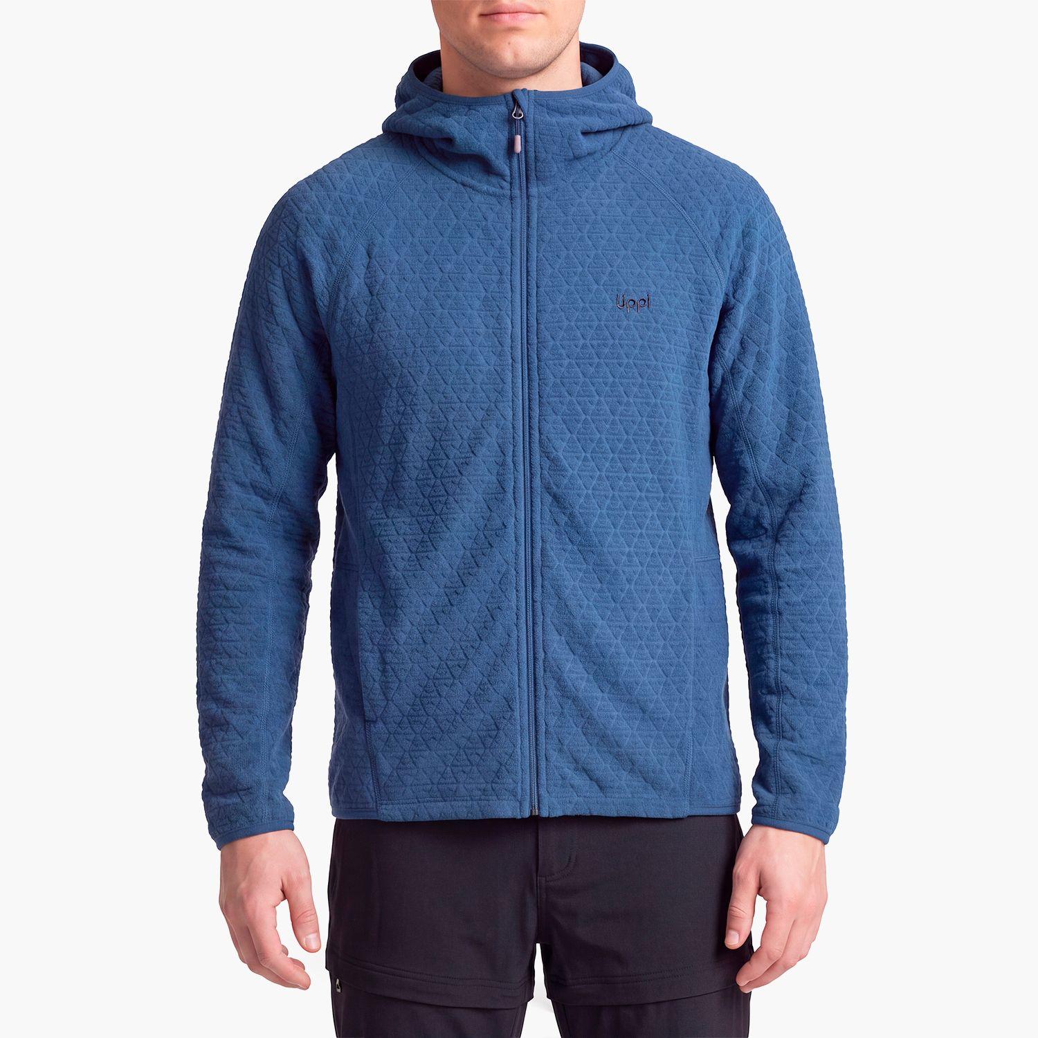 Polerón Hombre Jacaranda Nano-F Full Zip Hoody Azul Oscuro Lippi V27-2