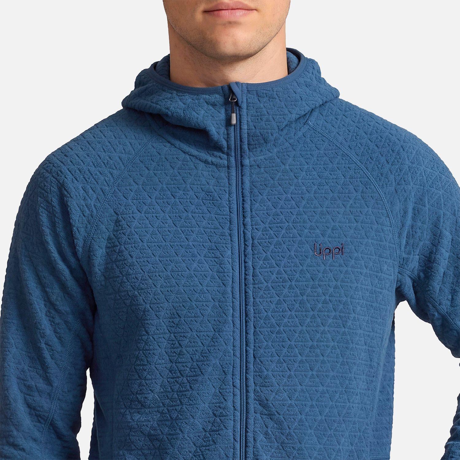 Polerón Hombre Jacaranda Nano-F Full Zip Hoody Azul Oscuro Lippi V27-3