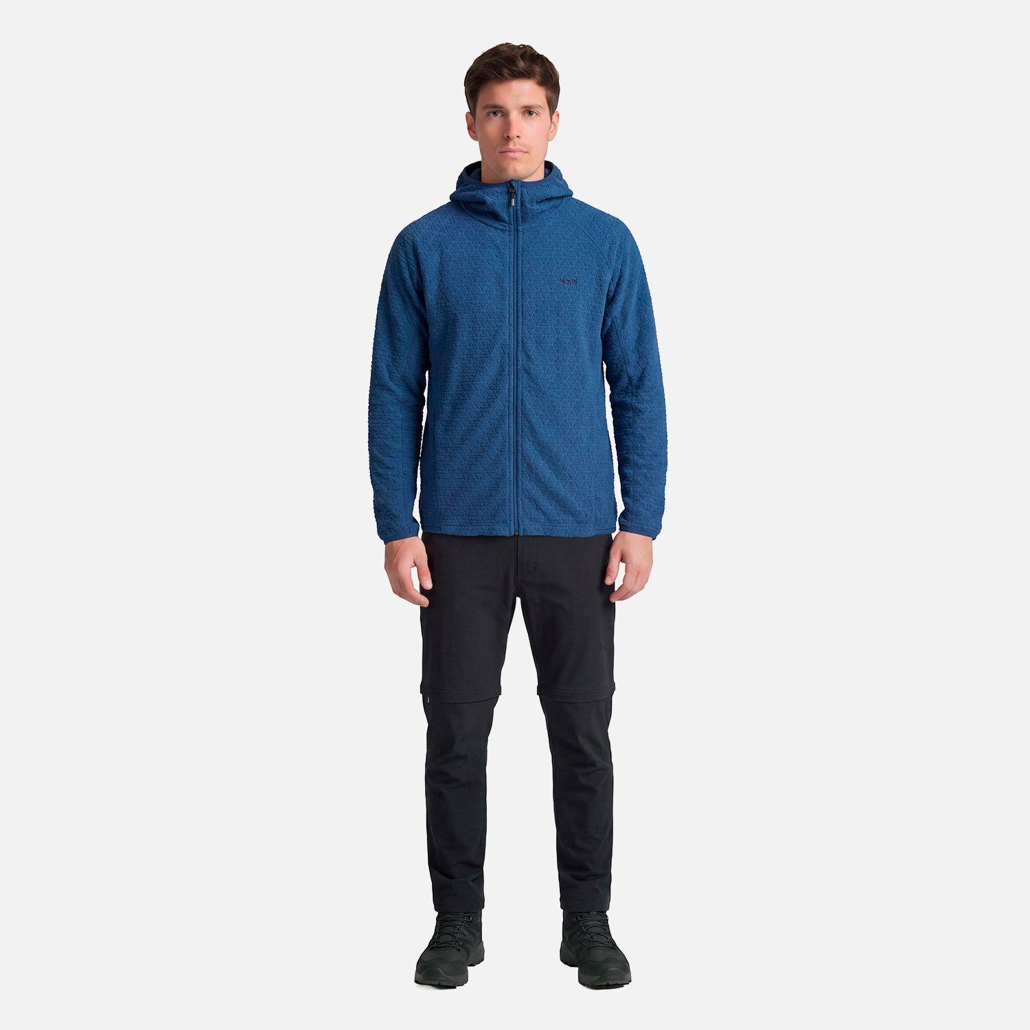 Polerón Hombre Jacaranda Nano-F Full Zip Hoody Azul Oscuro Lippi V27-4