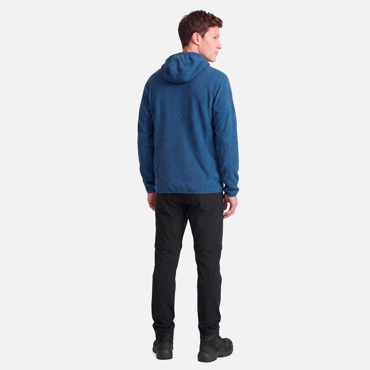 Polerón Hombre Jacaranda Nano-F Full Zip Hoody Azul Oscuro Lippi V27-5