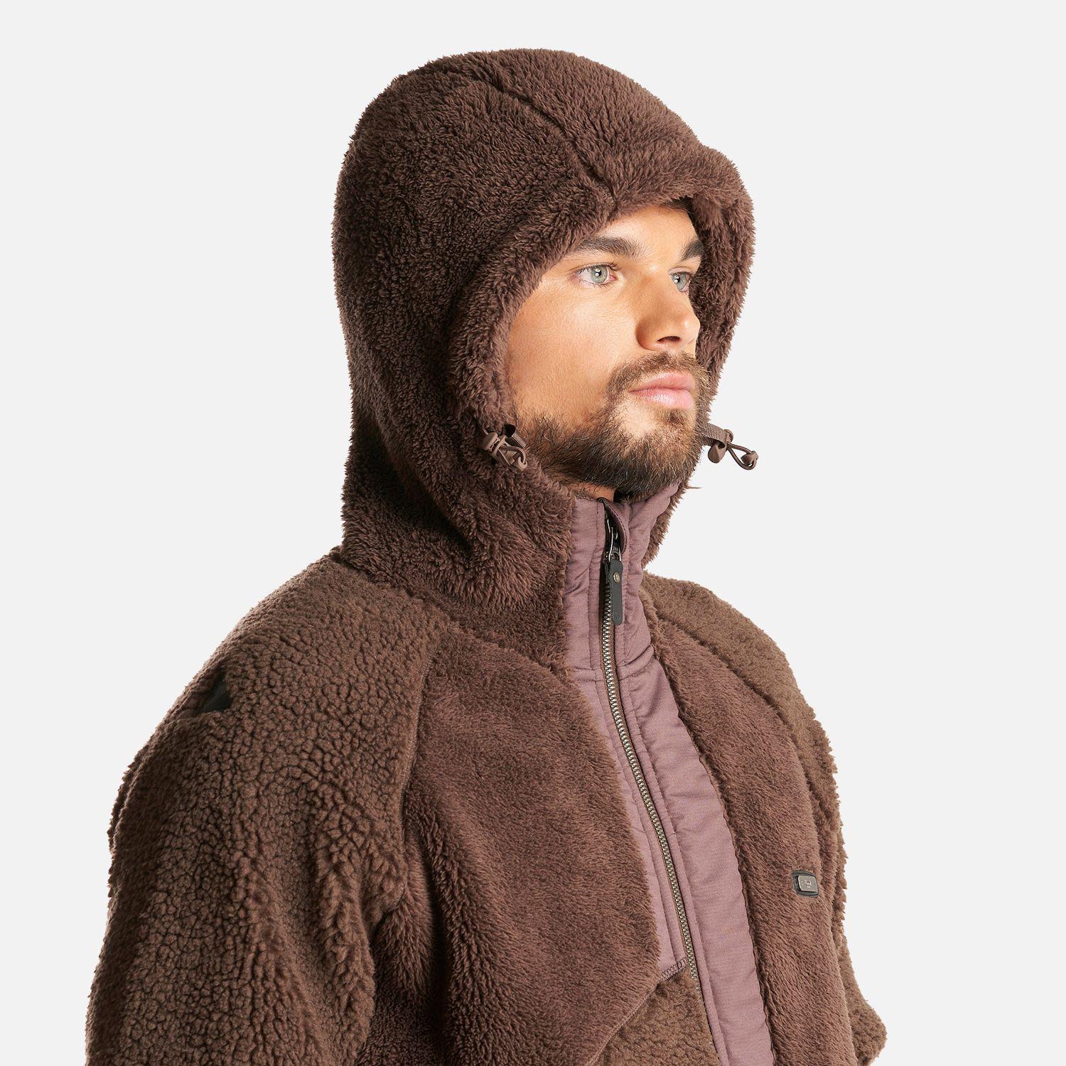 Chaqueta Hombre Bear Shaggy-Pro Hoody Jacket Café Lippi-5