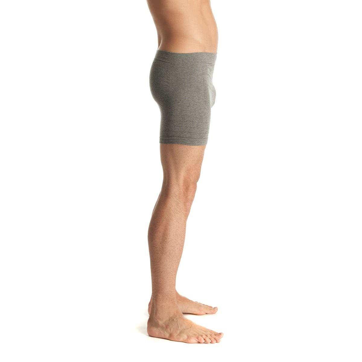 Ropa Interior Hombre Pack Skintec Seamless Boxer Gris Medio y Azul Marino Lippi V22-3