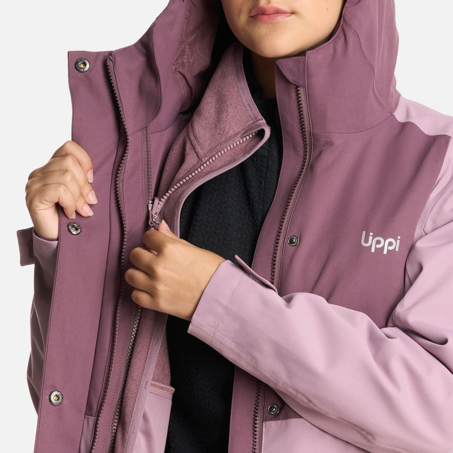 Chaqueta Teen Girl Lake Fusion 3 BDry Hoody Morado Lippi I25-8
