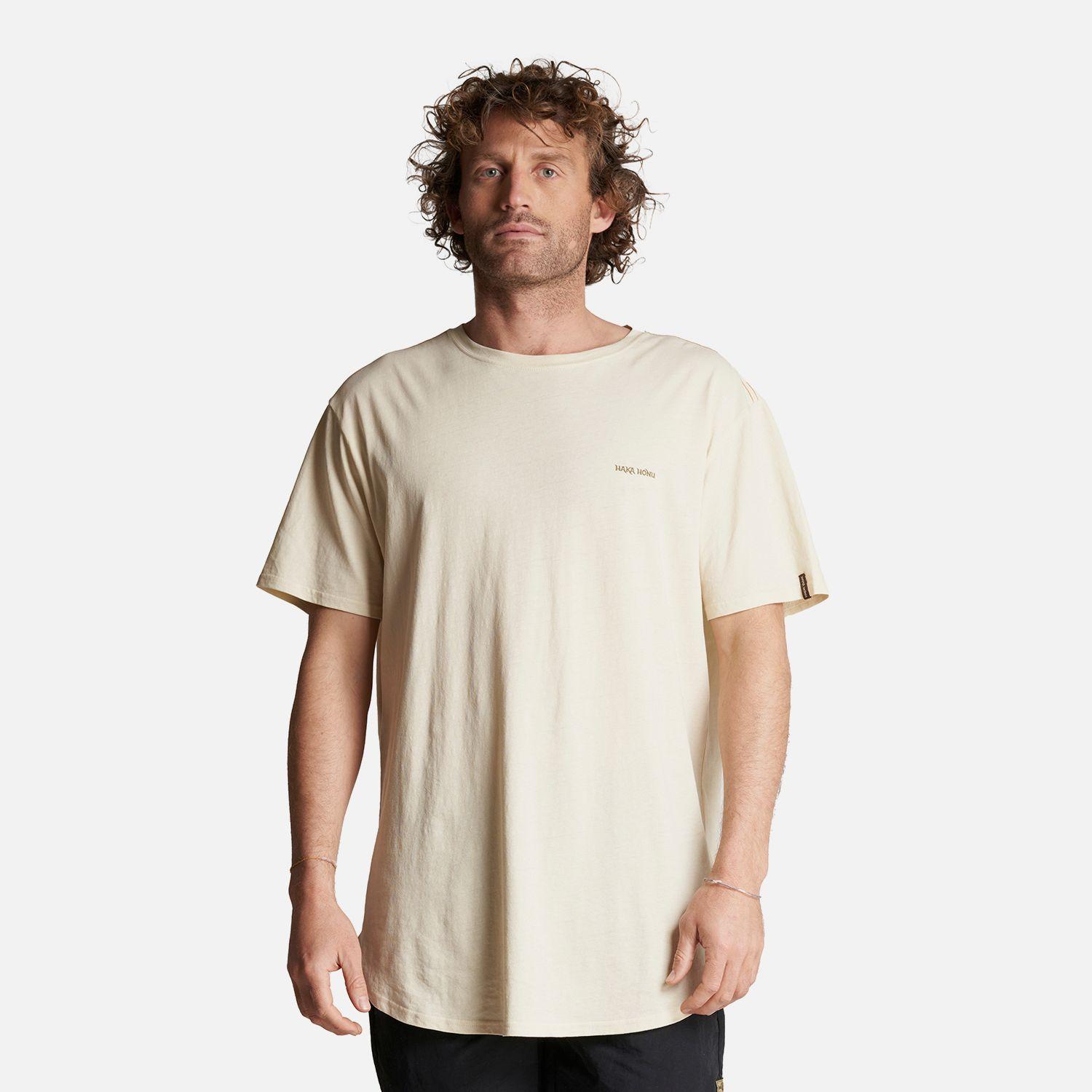 Polera Hombre Natural Crudo Haka Honu V23-2