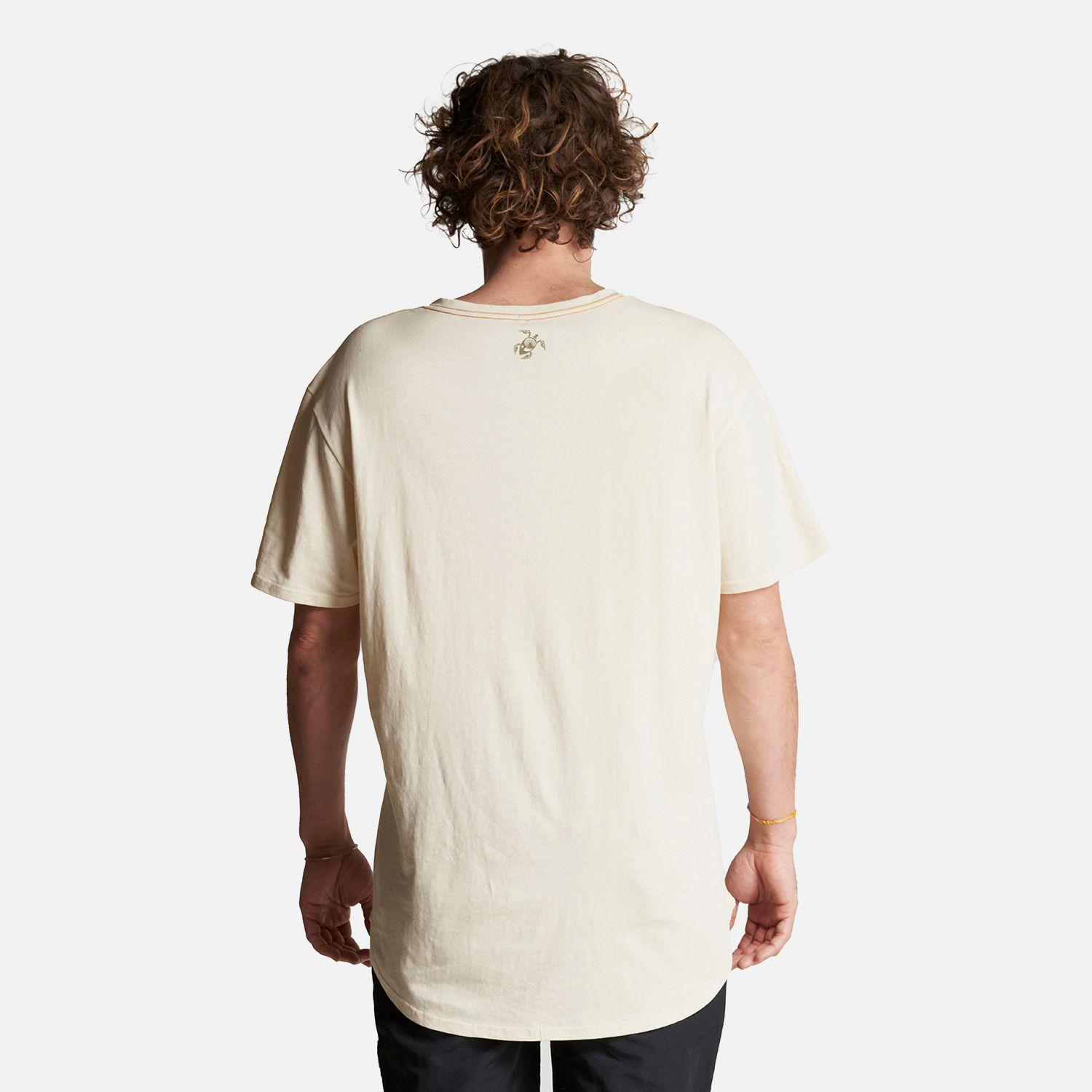 Polera Hombre Natural Crudo Haka Honu V23-3