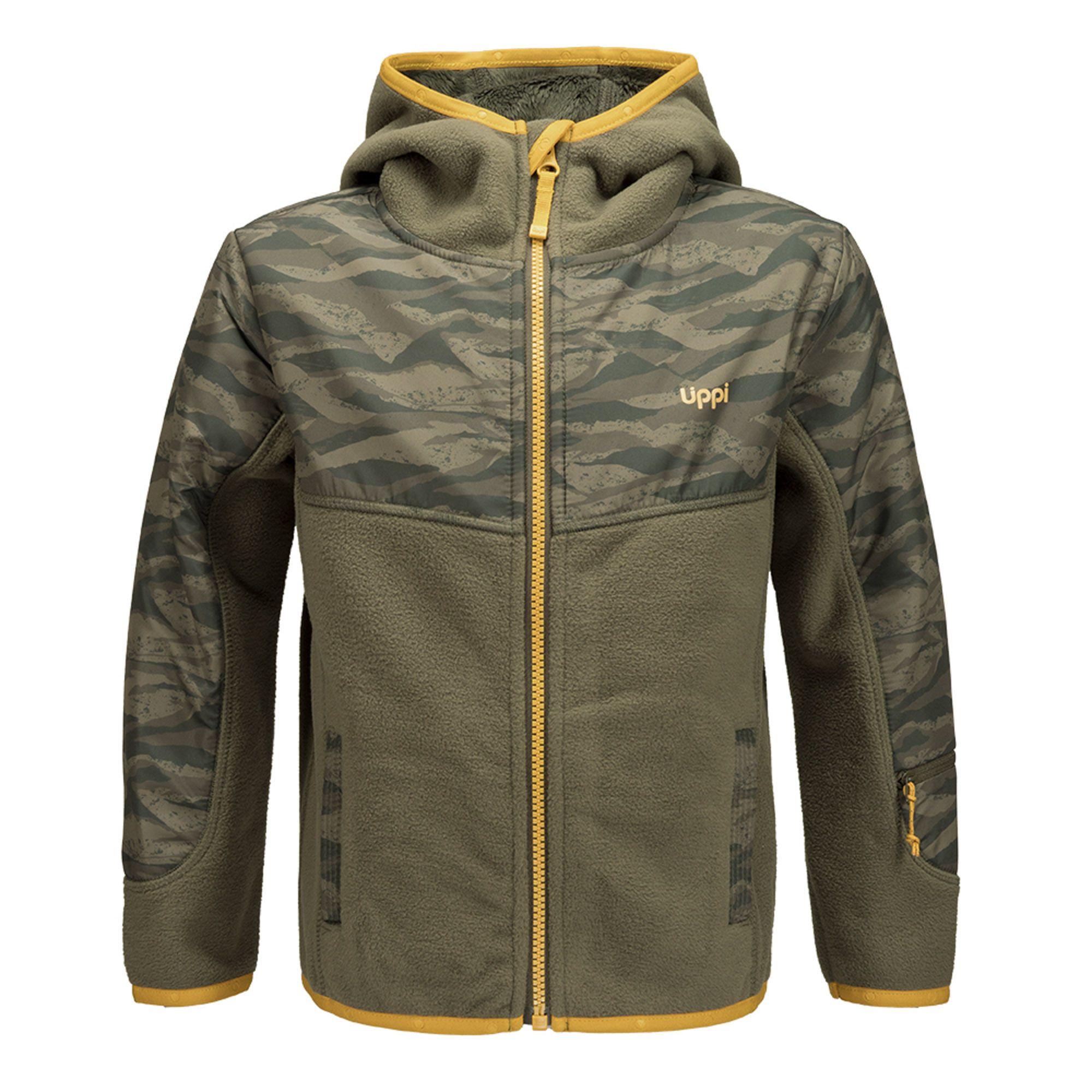 Chaqueta Niño Grillo Therm-Pro Hoody Jacket Verde Militar Lippi I19-0
