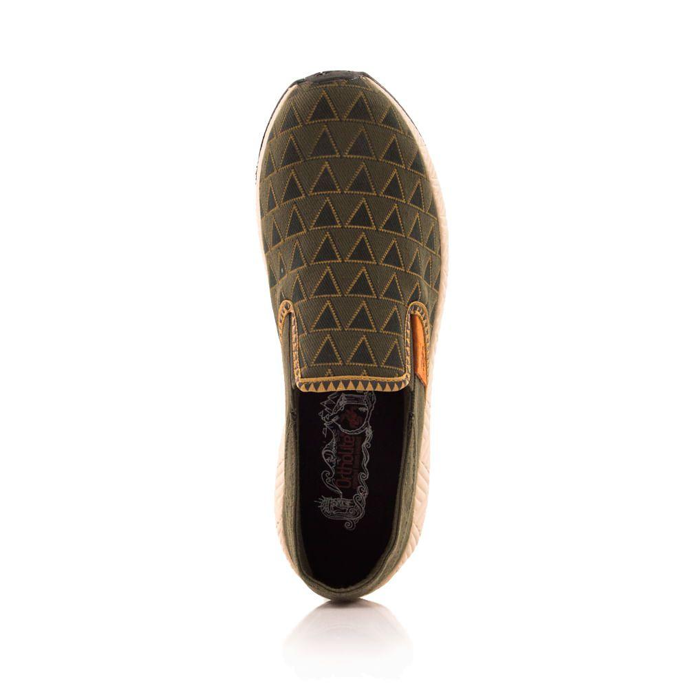 Zapatilla Hombre Roshi Verde Haka Honu-2