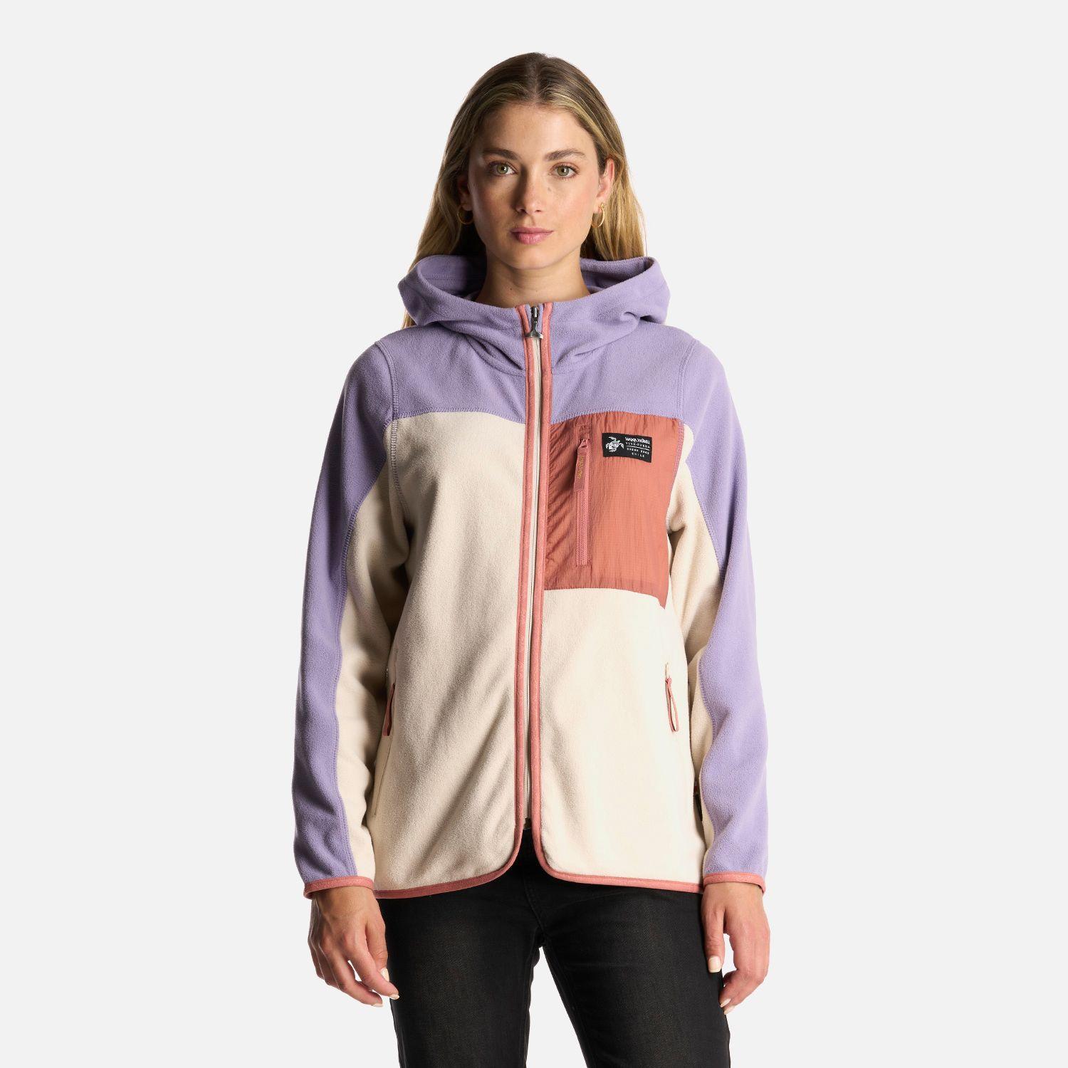 Poleron Mujer Leñera Malva Haka Honu-1