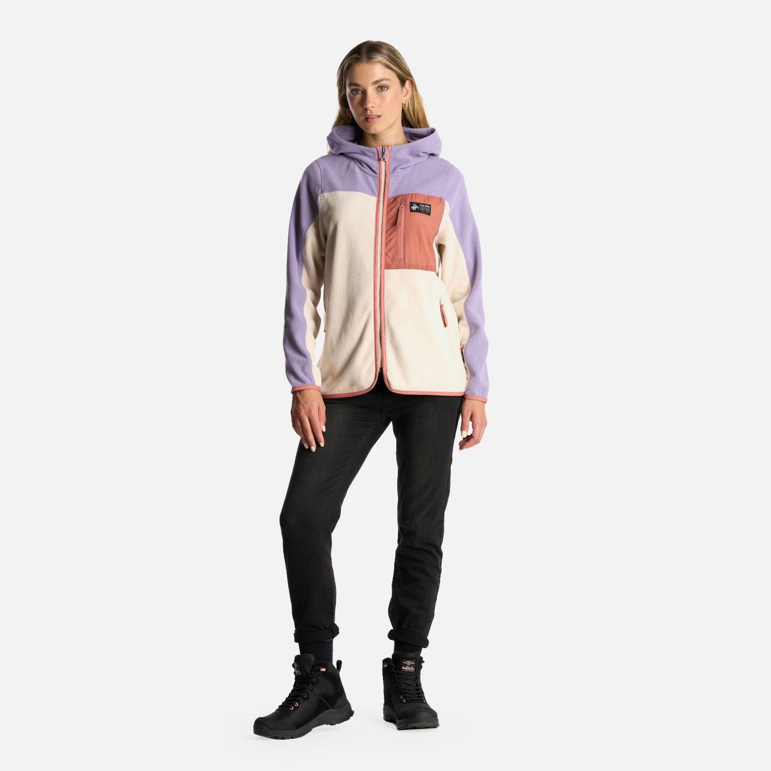 Poleron Mujer Leñera Malva Haka Honu-6