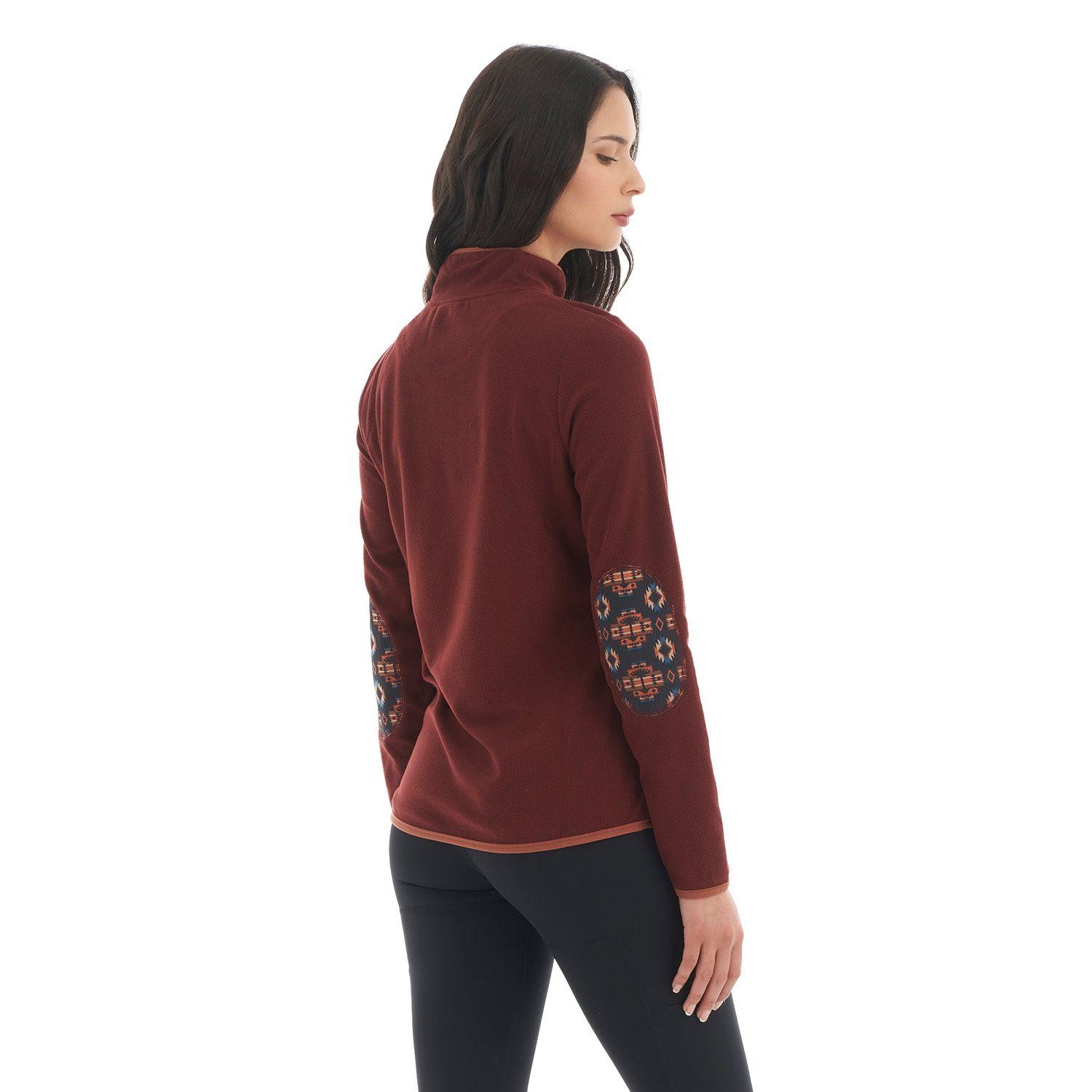 Poleron Mujer Taina Burdeo Haka Honu V22-4