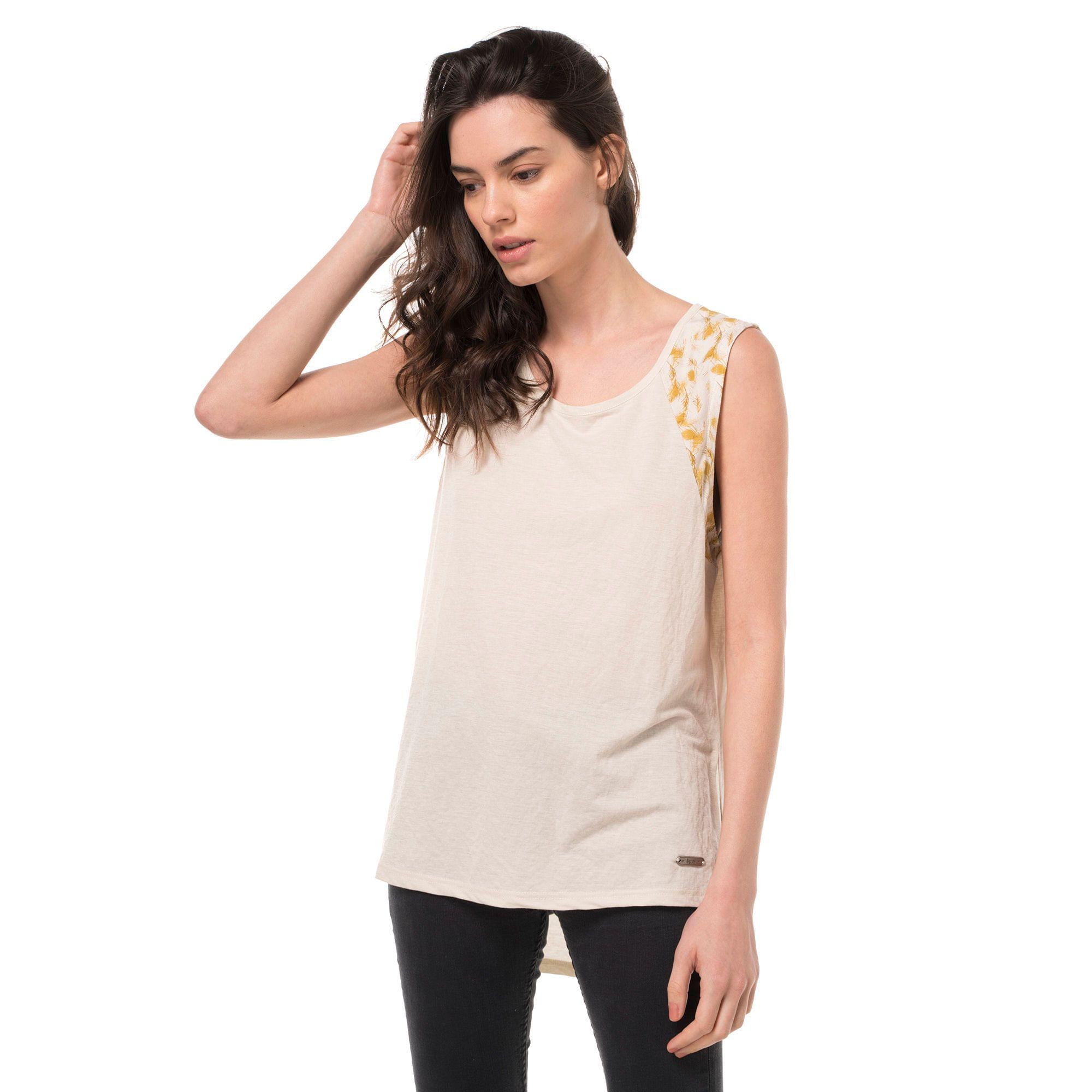 Polera Mujer Sunset T-Shirt Crudo Lippi-1