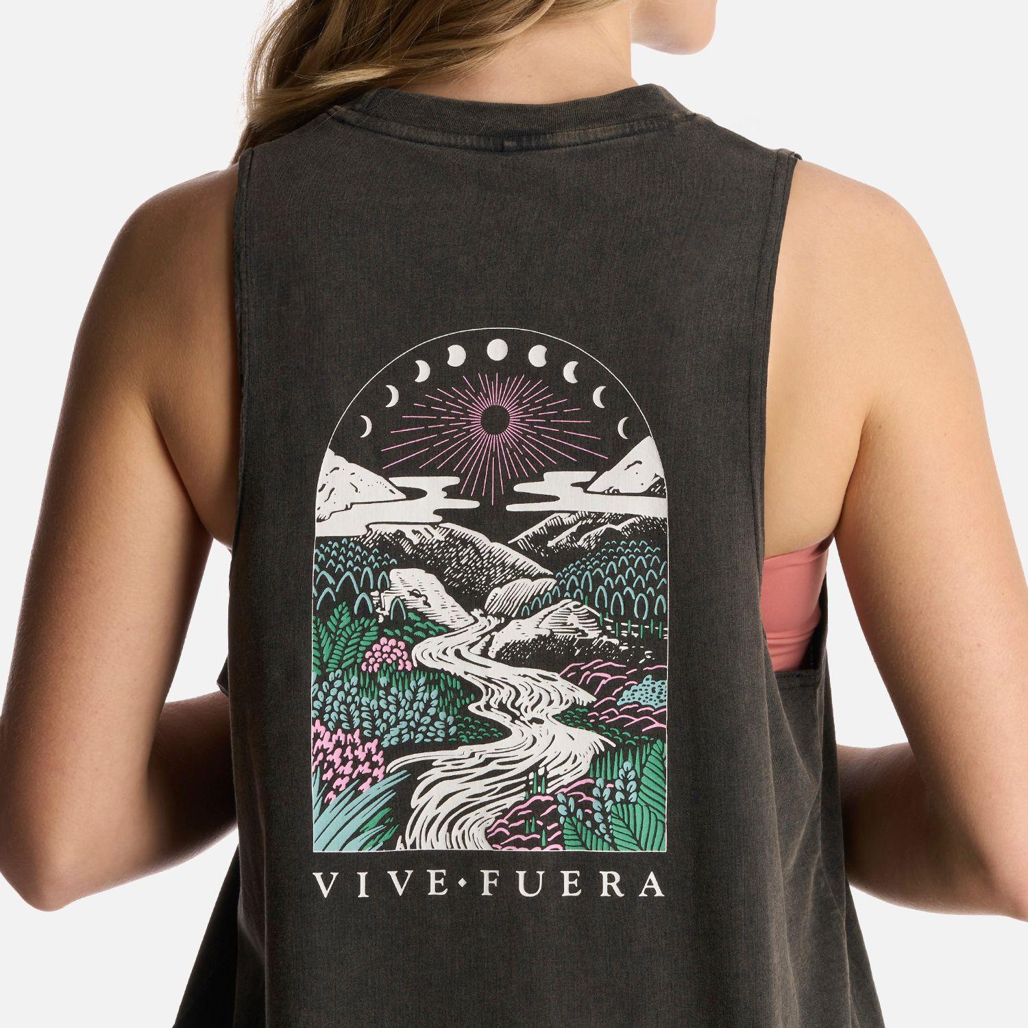 Polera Mujer Cornisa Negro Haka Honu-3