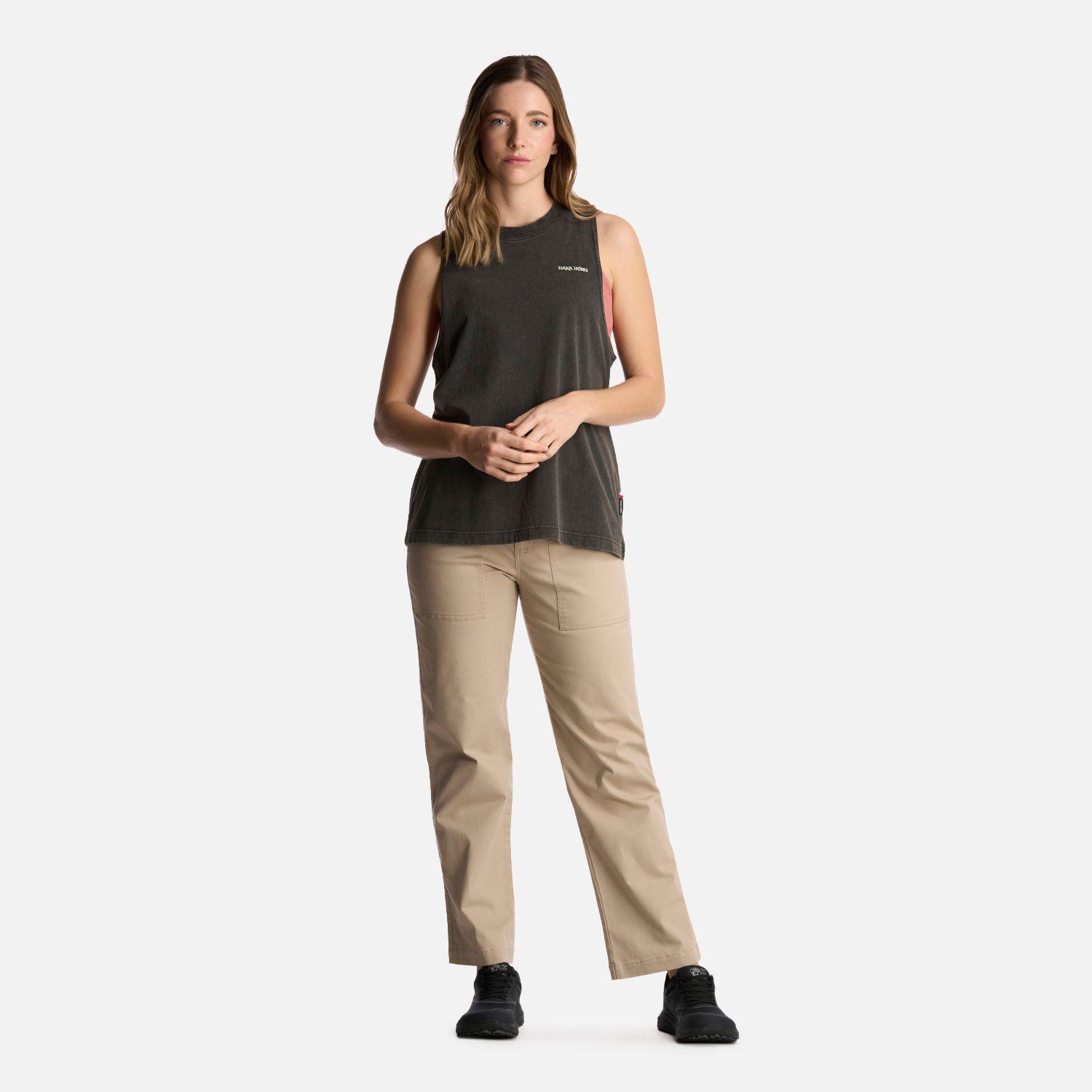 Polera Mujer Cornisa Negro Haka Honu-4