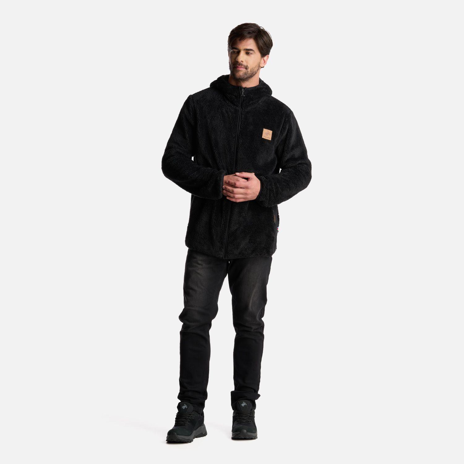 Poleron Hombre Calur-oso Negro Haka Honu-6